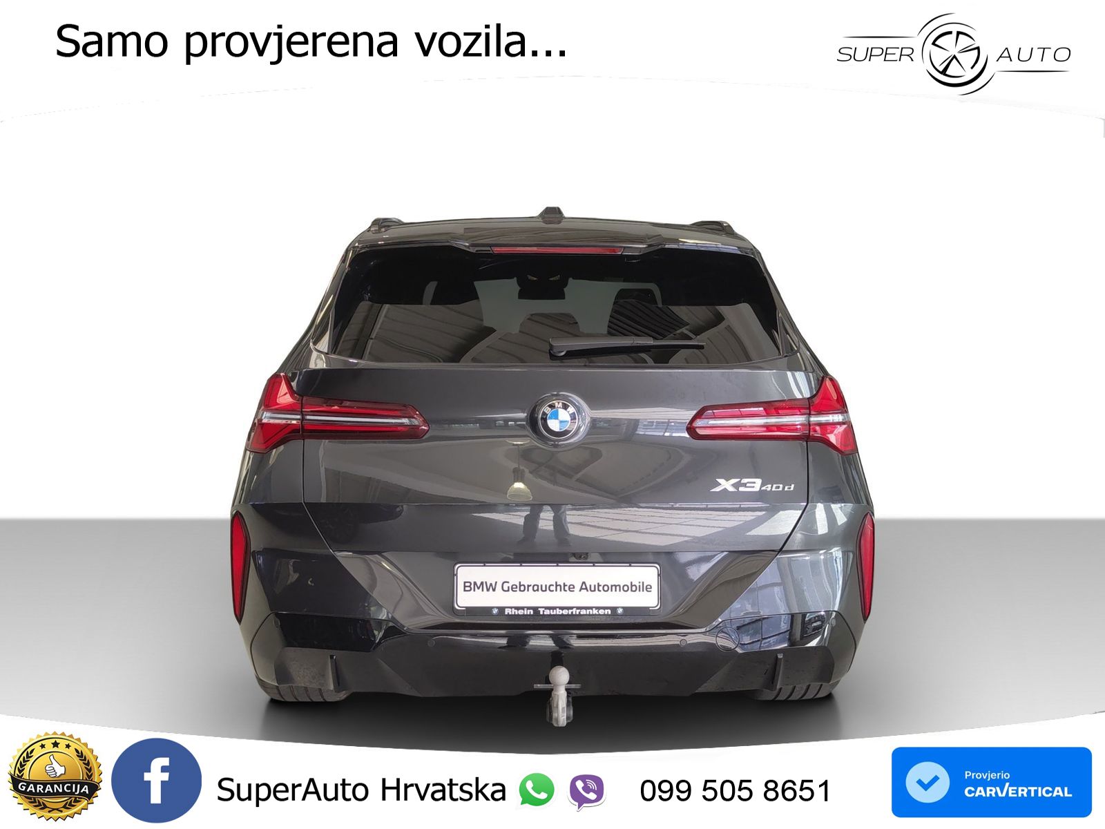 BMW X3 40d xDrive Steptronic M Sport LED+GR SJED+ACC