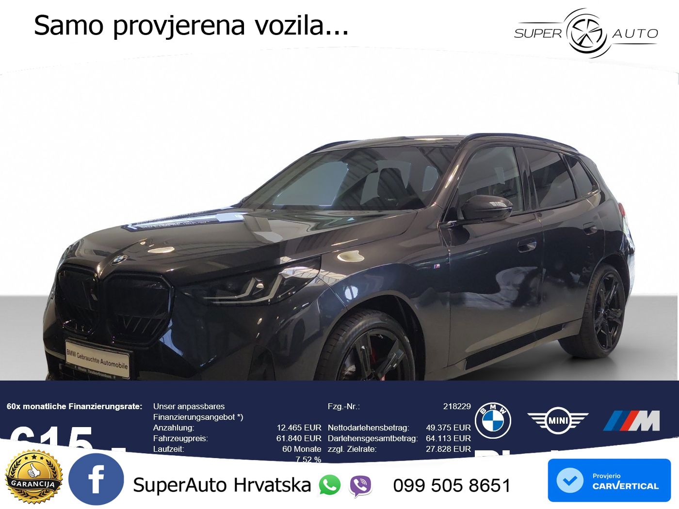 BMW X3 40d xDrive Steptronic M Sport LED+GR SJED+ACC