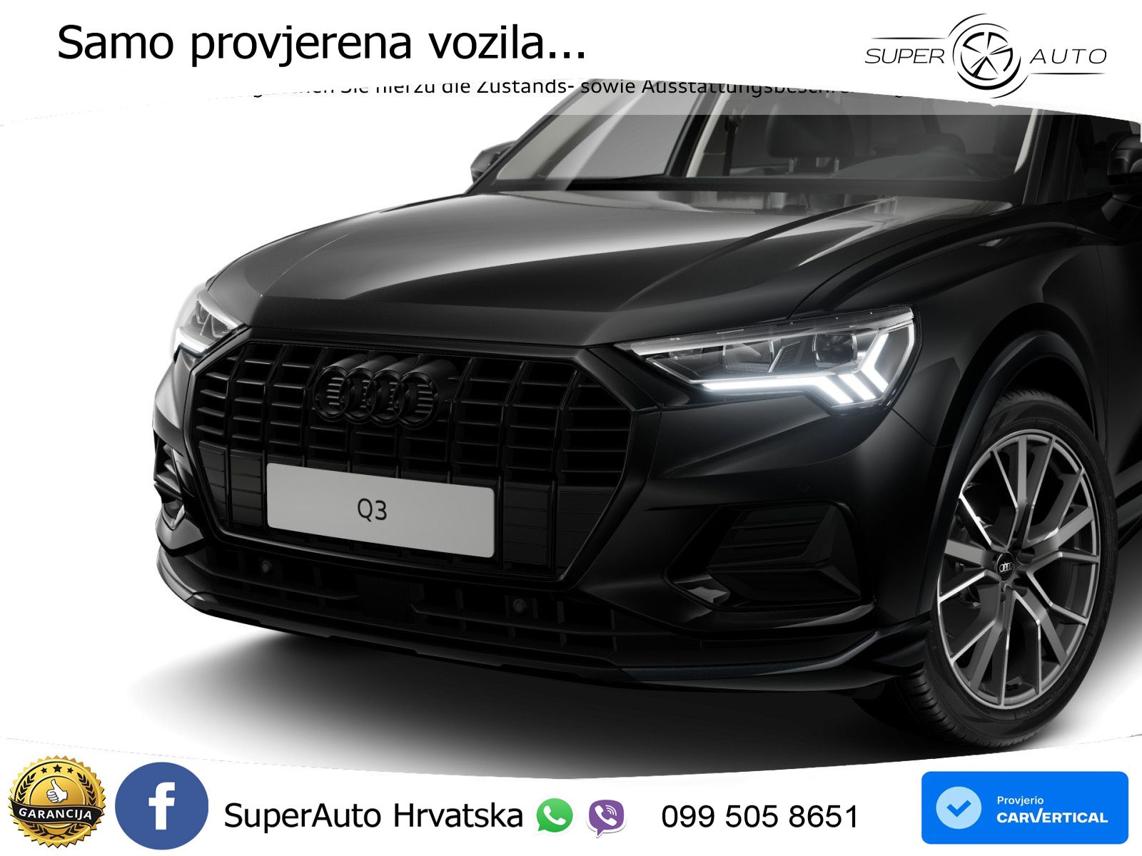 Audi Q3 35 TFSI (150 KS) S tronic advanced LED+GR SJED+ACC