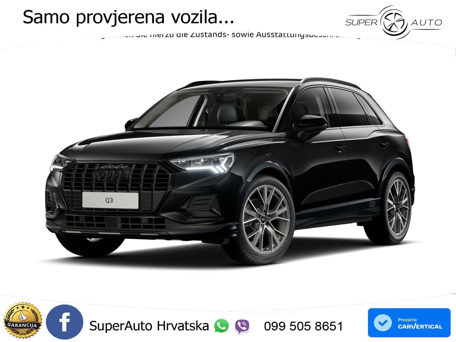 Audi Q3 35 TFSI (150 KS) S tronic advanced LED+GR SJED+ACC