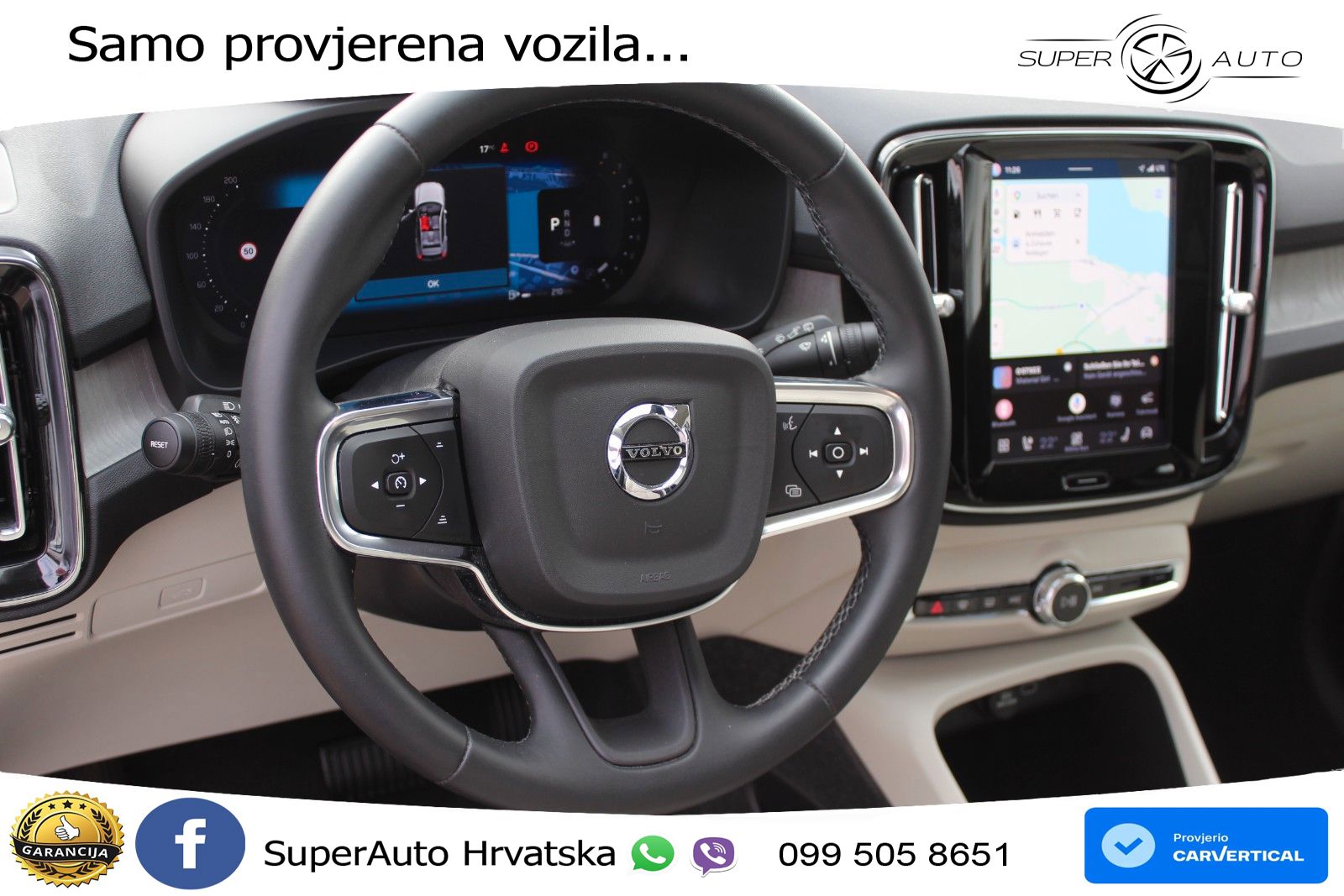 Volvo XC40 2.0 B4 AWD 197 KS Automatic LED+GR SJED+ACC