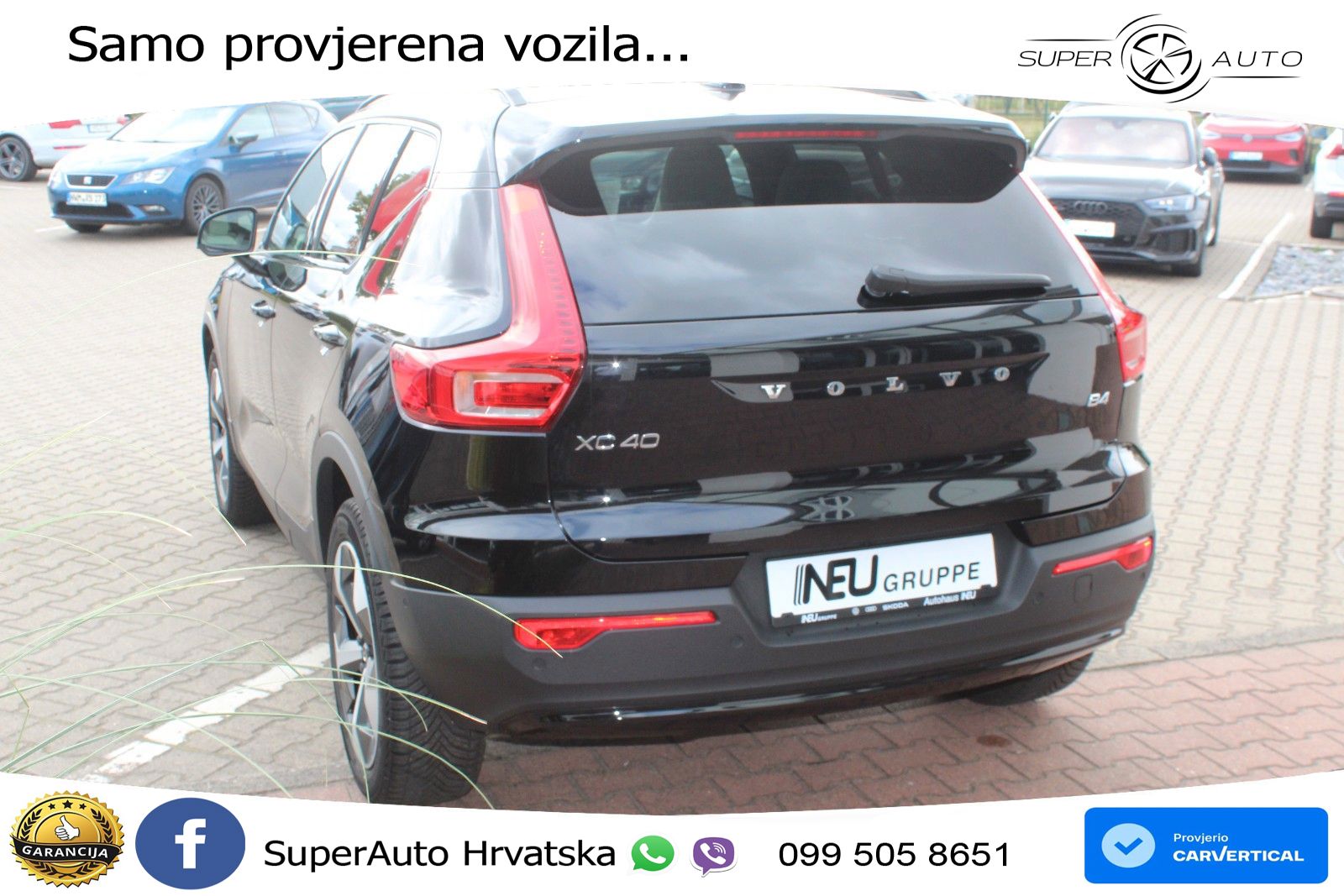 Volvo XC40 2.0 B4 AWD 197 KS Automatic LED+GR SJED+ACC