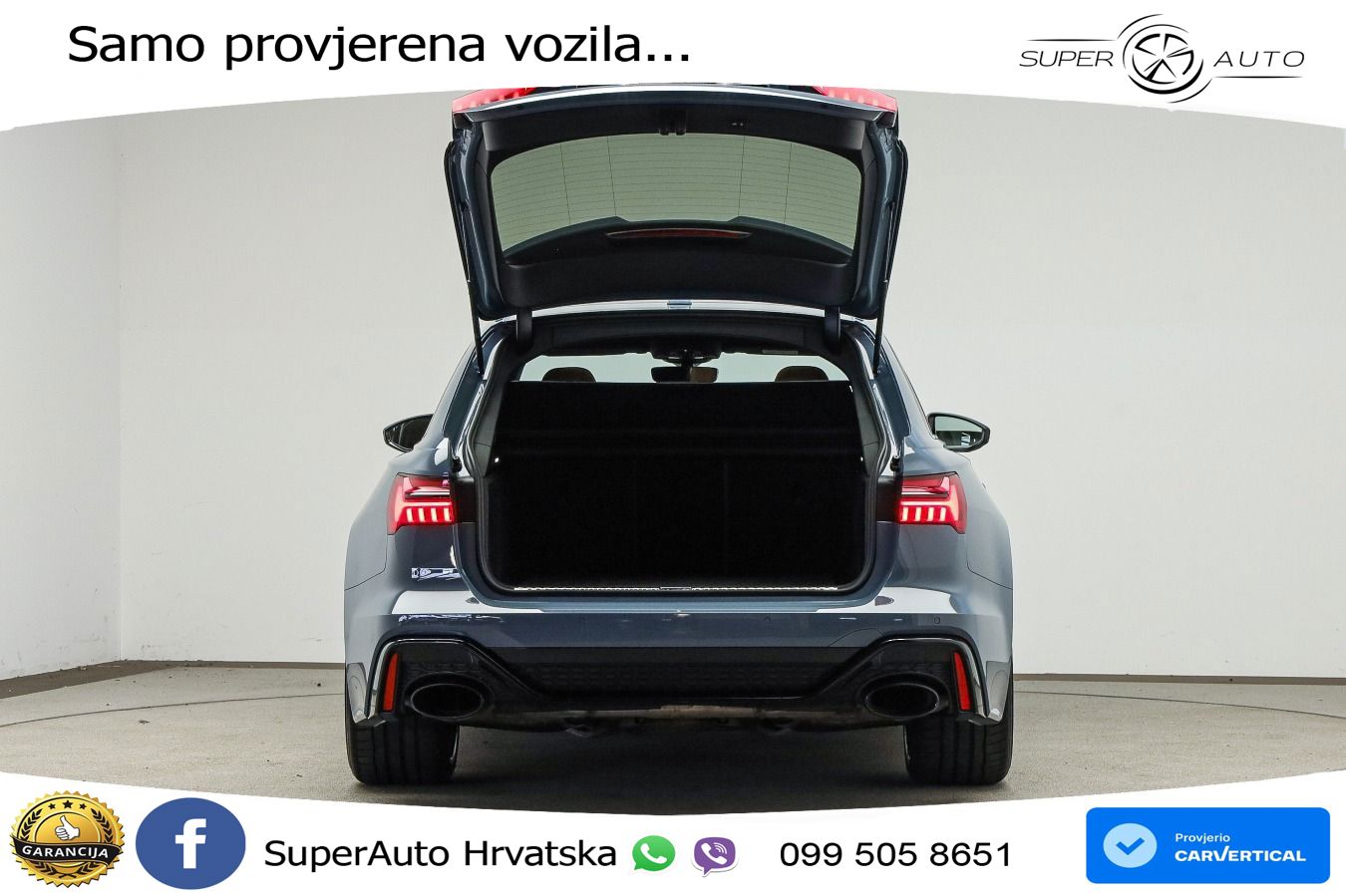 Audi RS6 Avant 4.0 TFSI V8 (600 KS) quattro Tiptronic Kuka LED+GR SJED+ACC