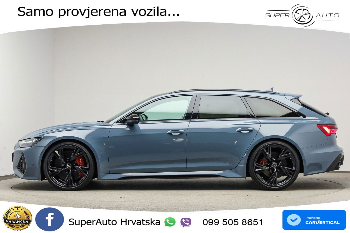 Audi RS6 Avant 4.0 TFSI V8 (600 KS) quattro Tiptronic Kuka LED+GR SJED+ACC