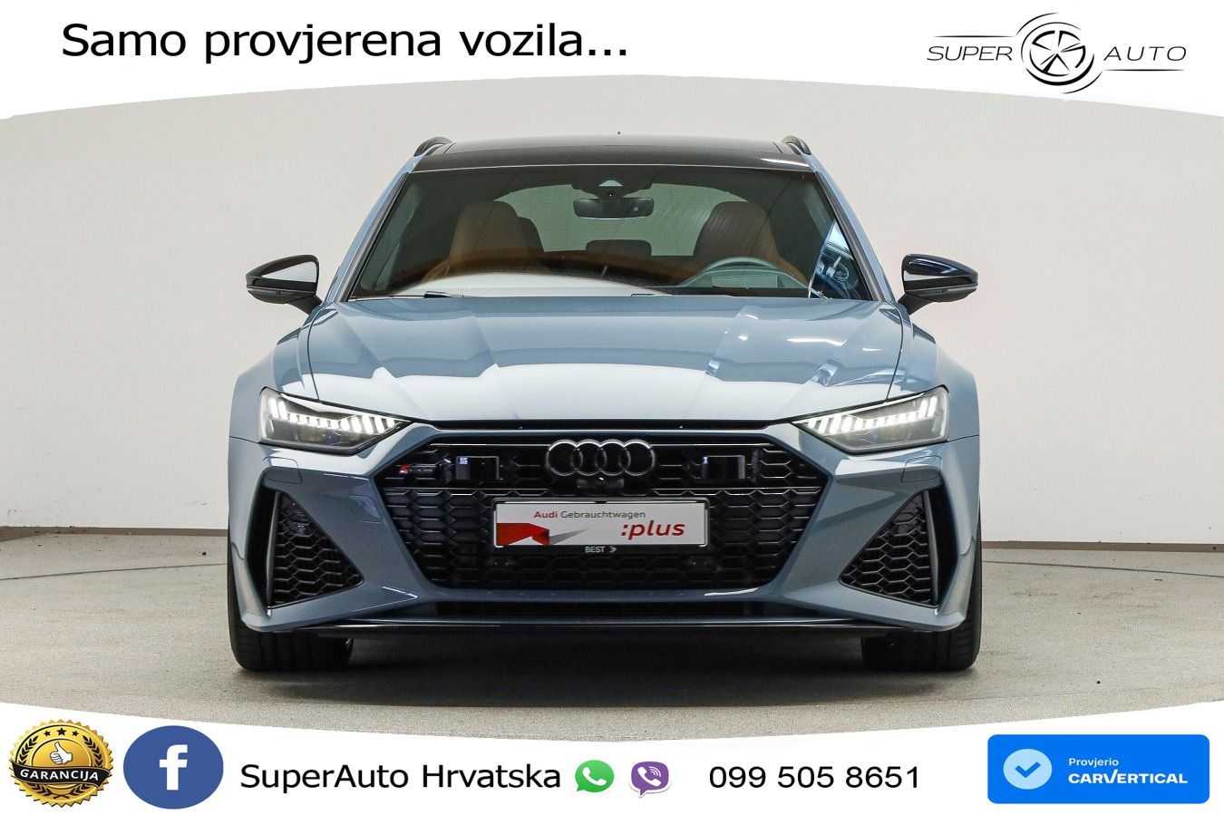 Audi RS6 Avant 4.0 TFSI V8 (600 KS) quattro Tiptronic Kuka LED+GR SJED+ACC