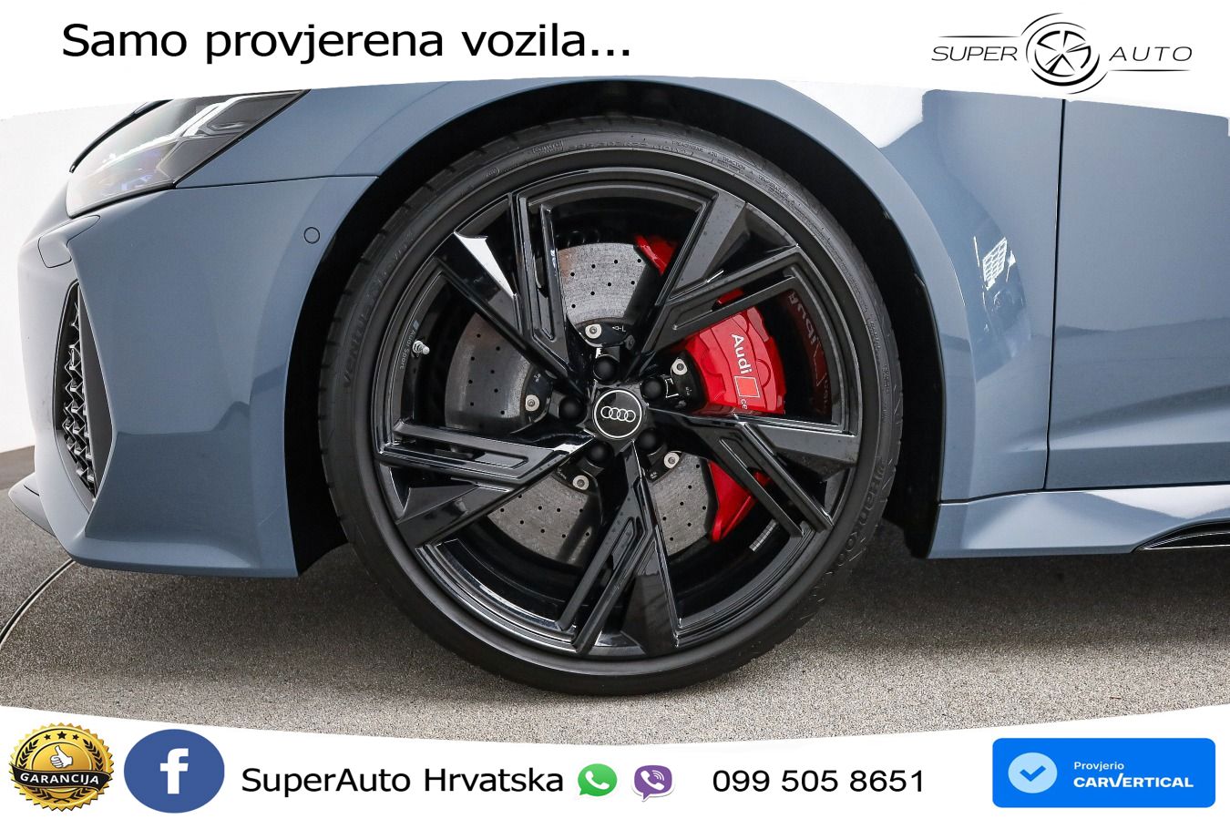 Audi RS6 Avant 4.0 TFSI V8 (600 KS) quattro Tiptronic Kuka LED+GR SJED+ACC