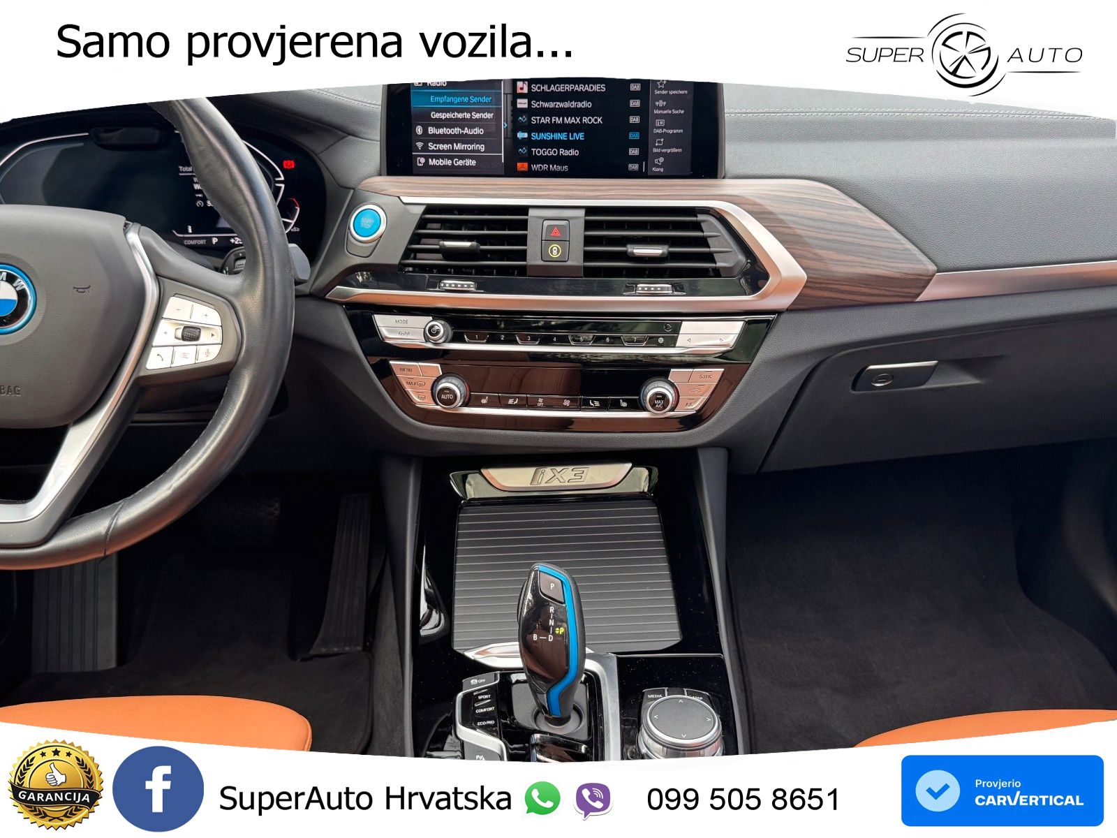 BMW iX3 80 kWh (286 KS) LED+GR SJED+ACC