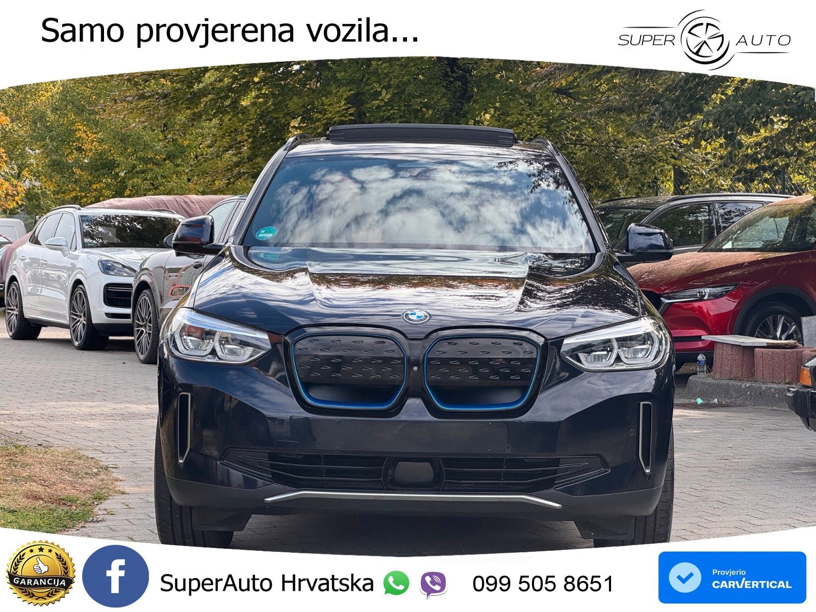 BMW iX3 80 kWh (286 KS) LED+GR SJED+ACC