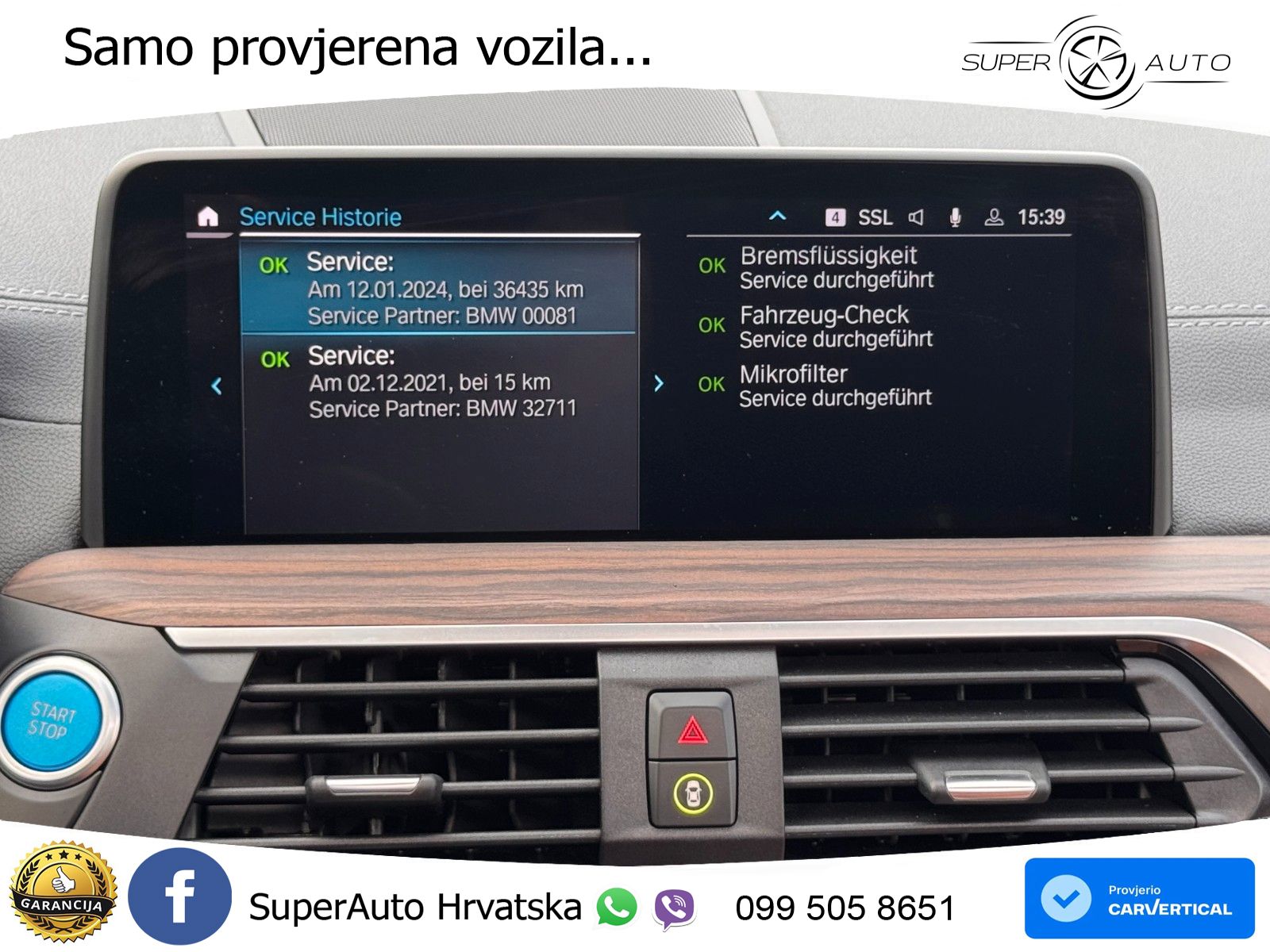 BMW iX3 80 kWh (286 KS) LED+GR SJED+ACC