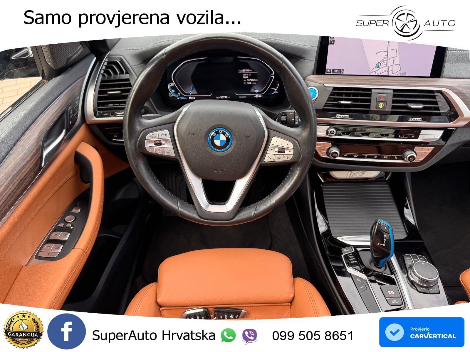 BMW iX3 80 kWh (286 KS) LED+GR SJED+ACC