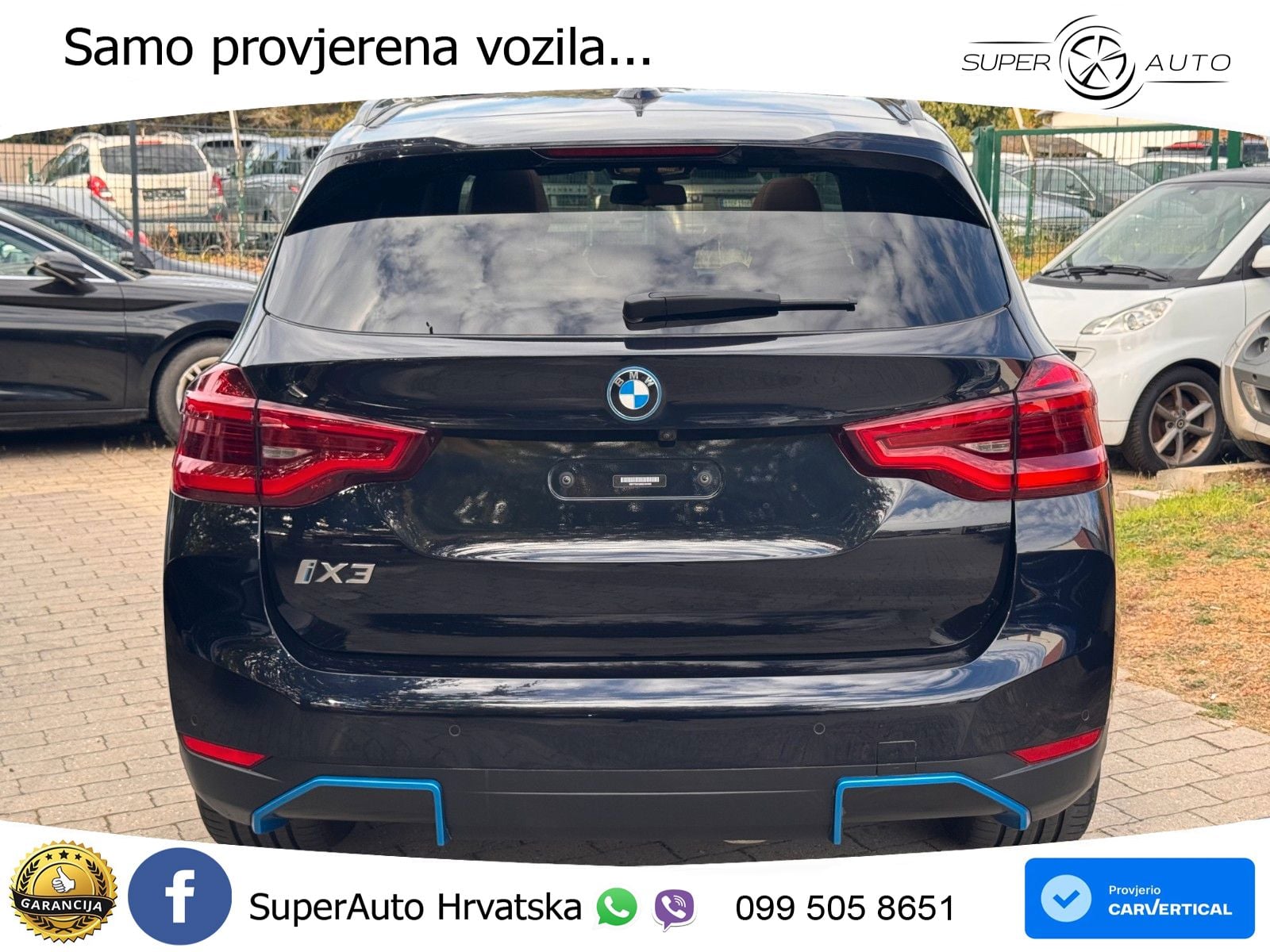 BMW iX3 80 kWh (286 KS) LED+GR SJED+ACC