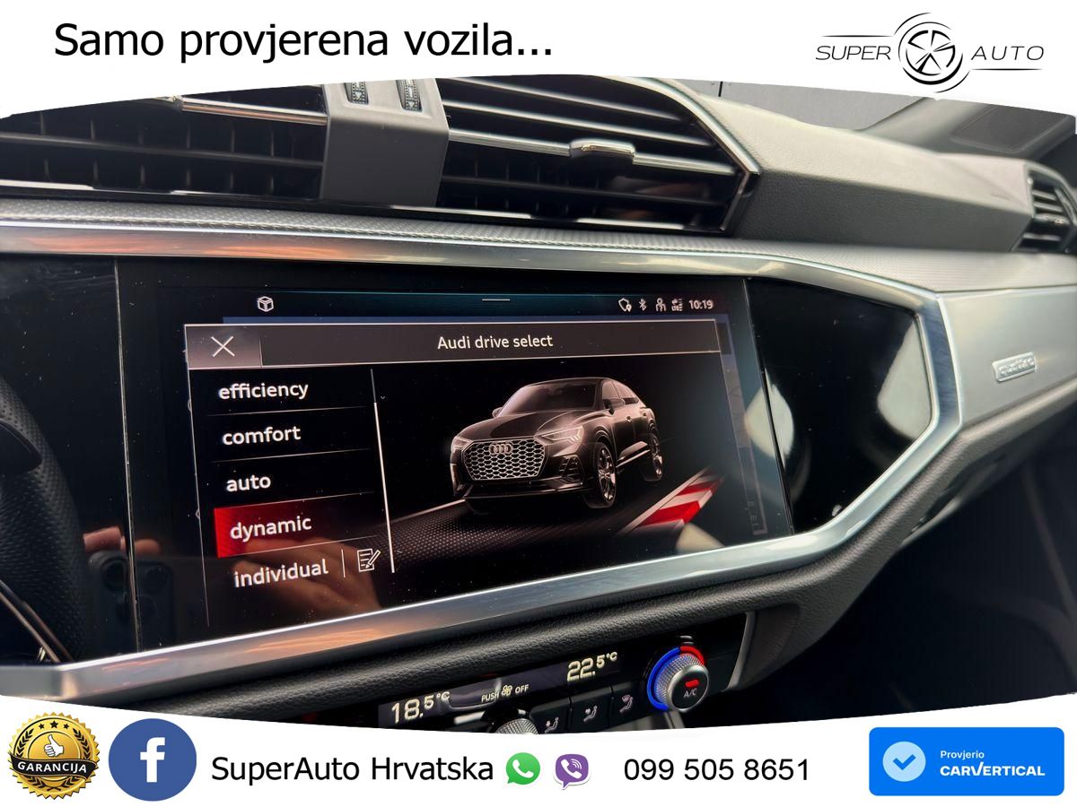 Audi Q3 Sportback 40 TDI (200 KS) quattro S tronic S line