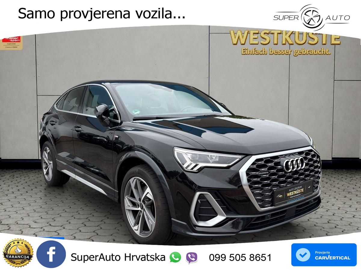 Audi Q3 Sportback 40 TDI (200 KS) quattro S tronic S line