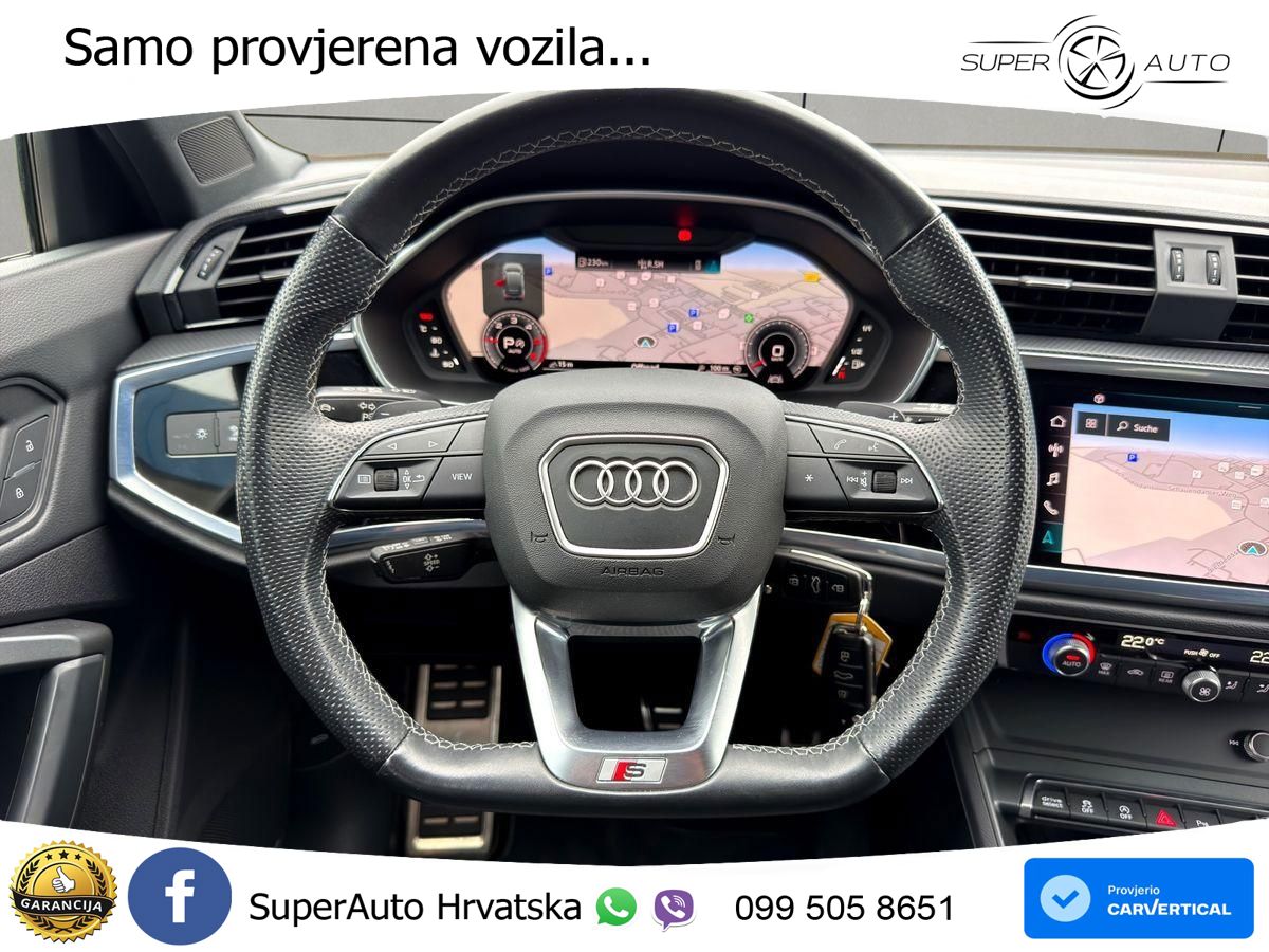 Audi Q3 Sportback 40 TDI (200 KS) quattro S tronic S line