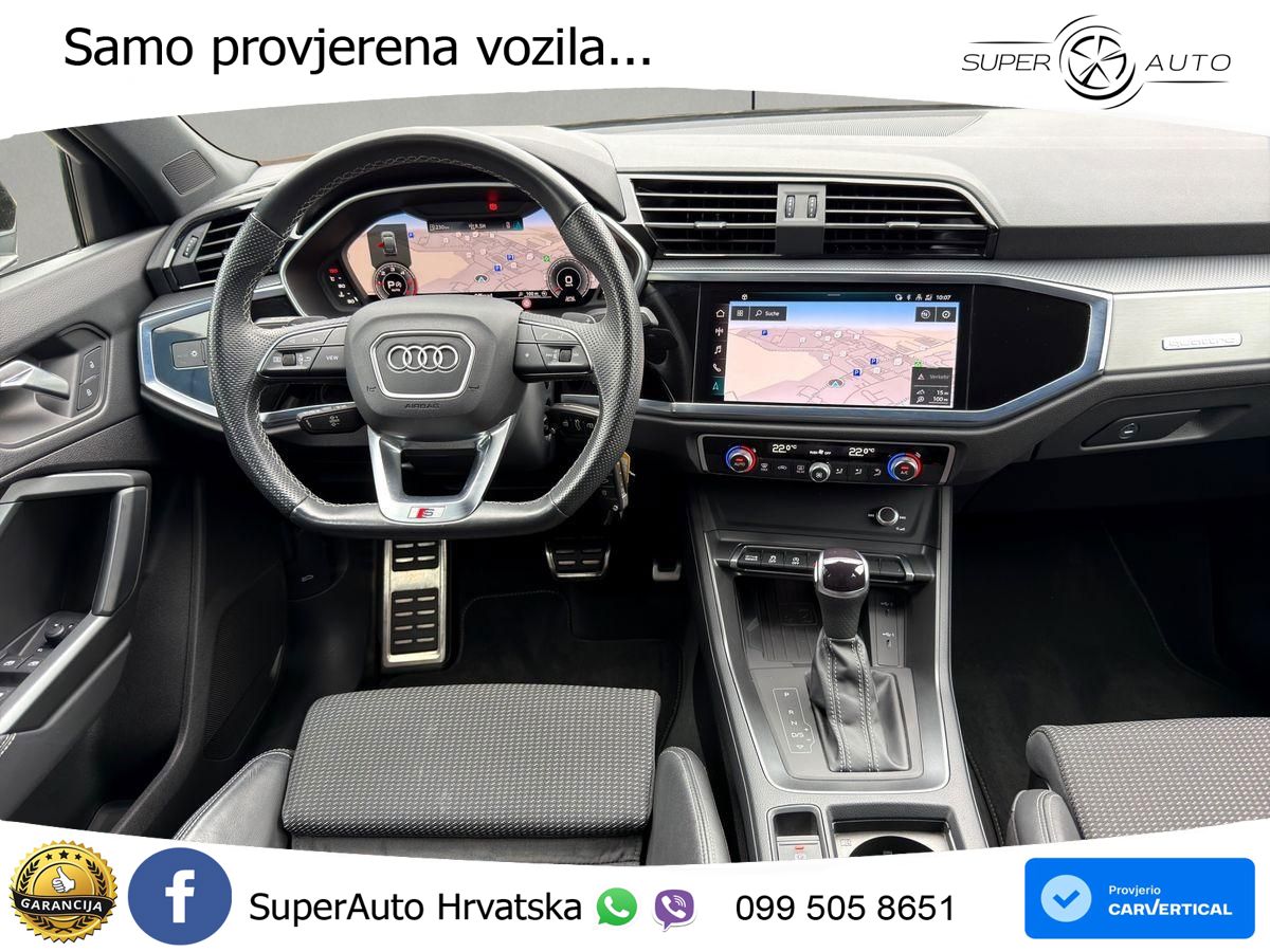Audi Q3 Sportback 40 TDI (200 KS) quattro S tronic S line