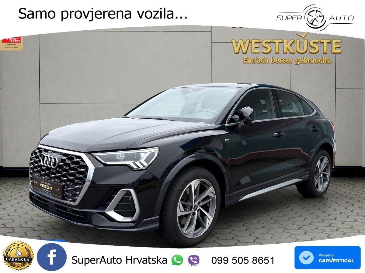 Audi Q3 Sportback 40 TDI (200 KS) quattro S tronic S line