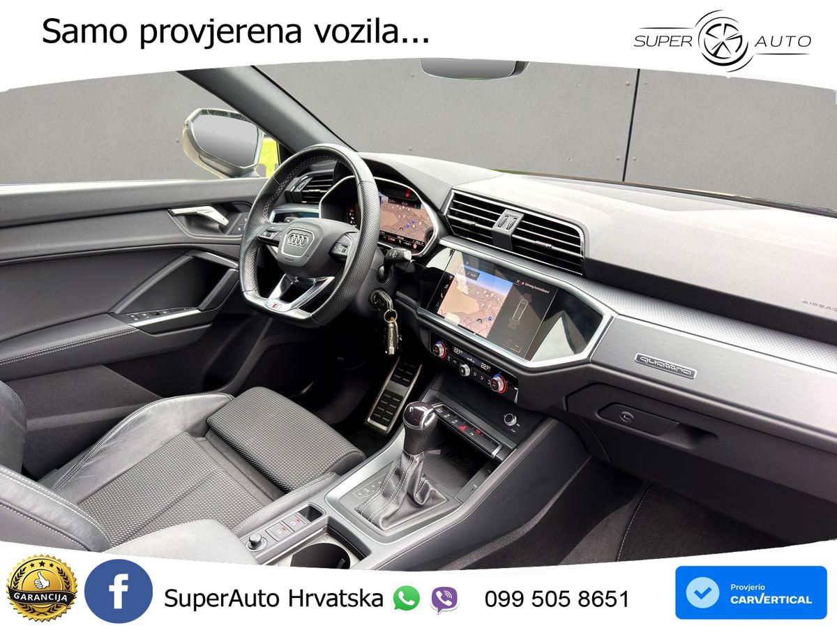 Audi Q3 Sportback 40 TDI (200 KS) quattro S tronic S line