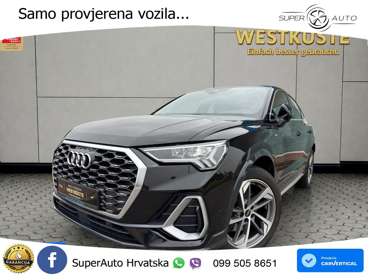 Audi Q3 Sportback 40 TDI (200 KS) quattro S tronic S line