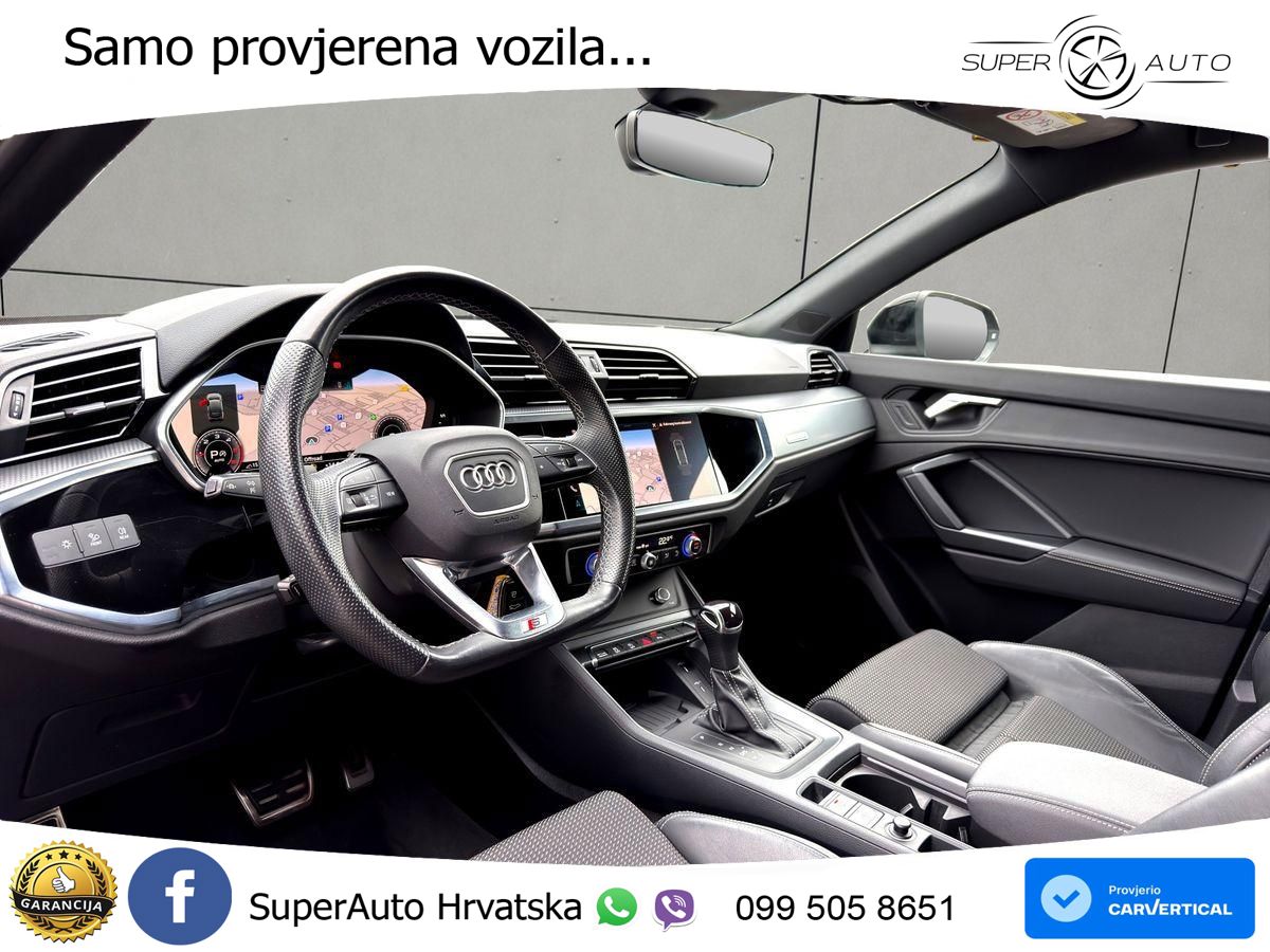 Audi Q3 Sportback 40 TDI (200 KS) quattro S tronic S line