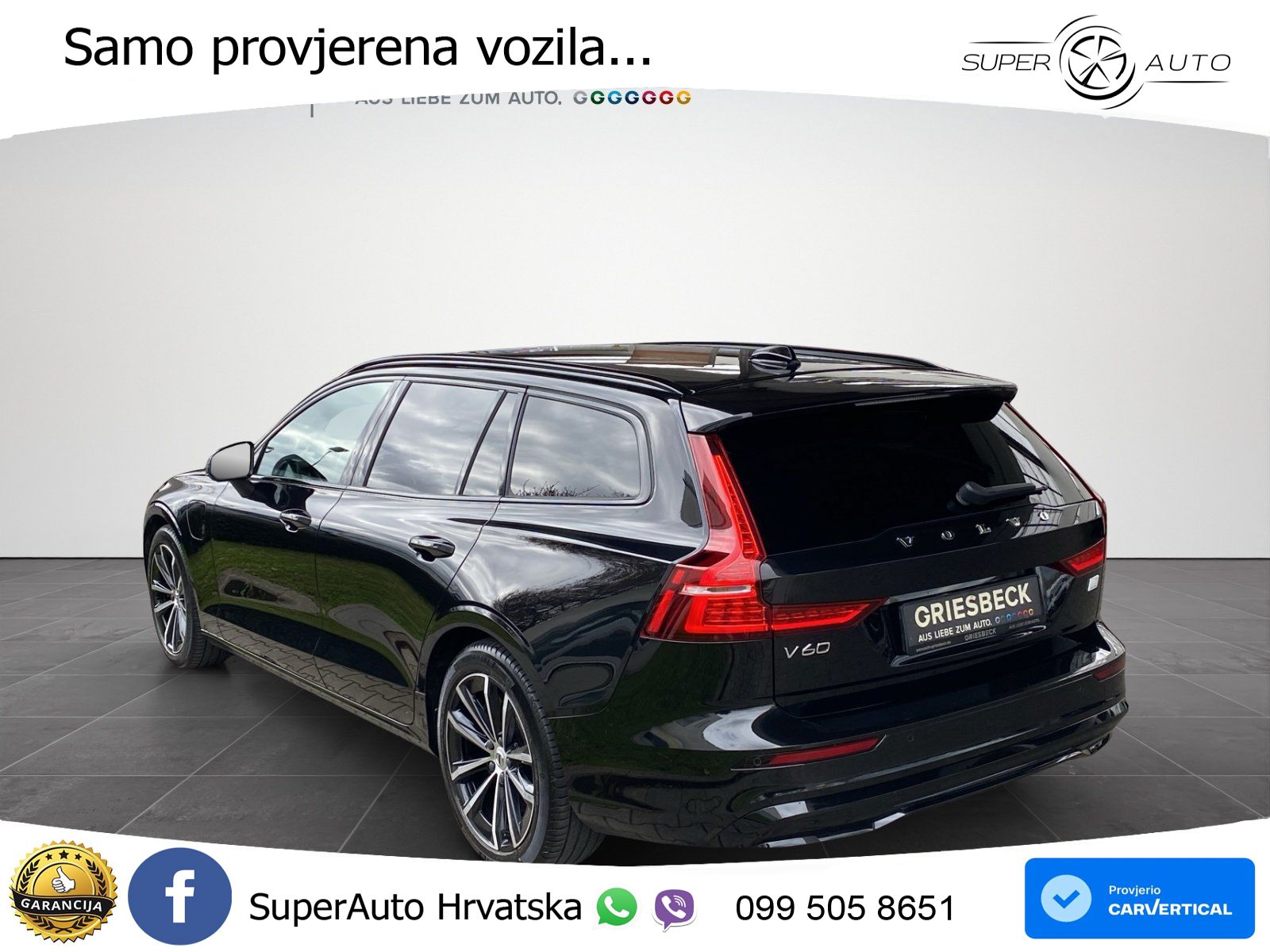 Volvo V60 2.0 T8 AWD Geartronic LED+GR SJED+ACC