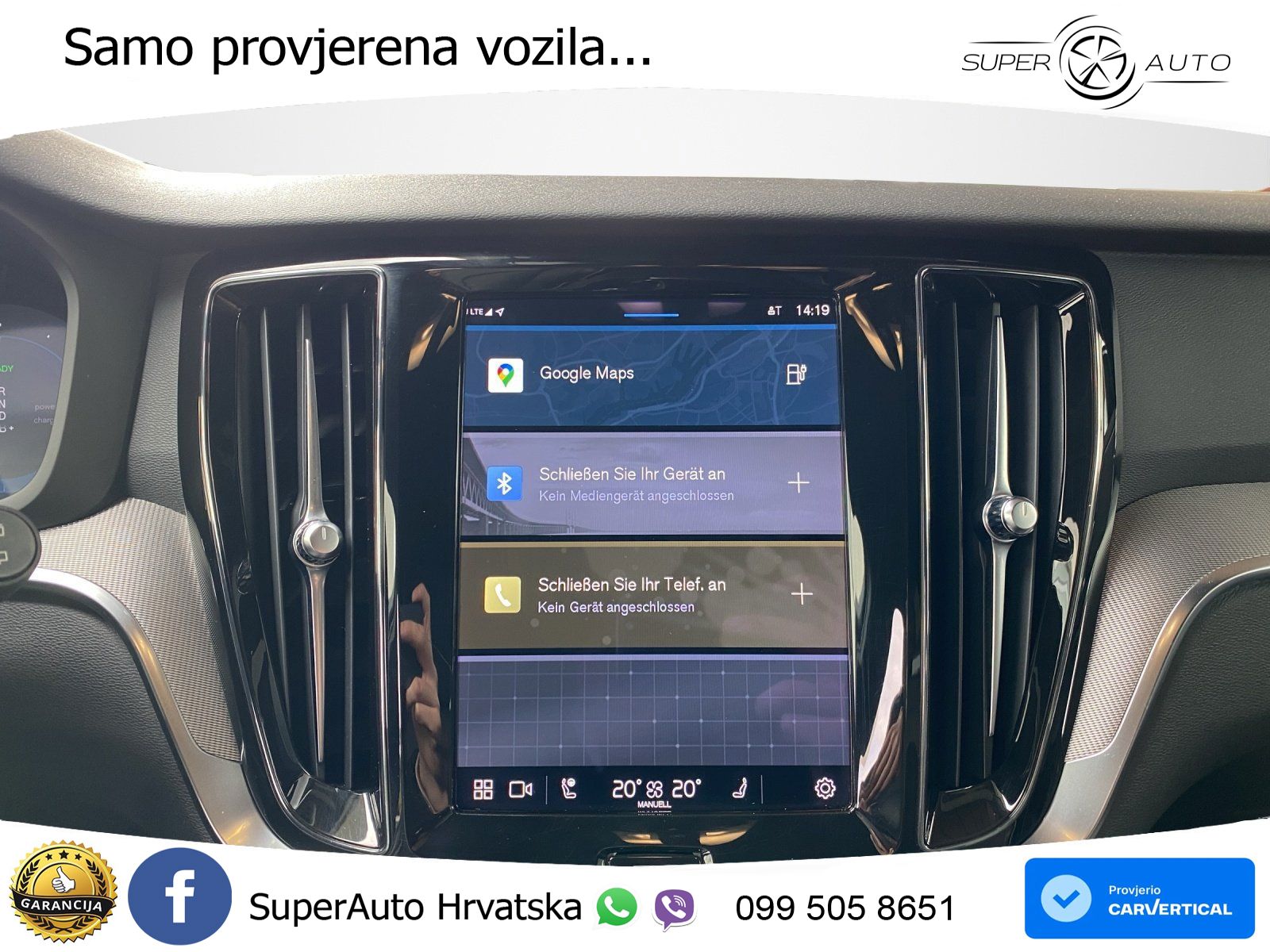 Volvo V60 2.0 T8 AWD Geartronic LED+GR SJED+ACC