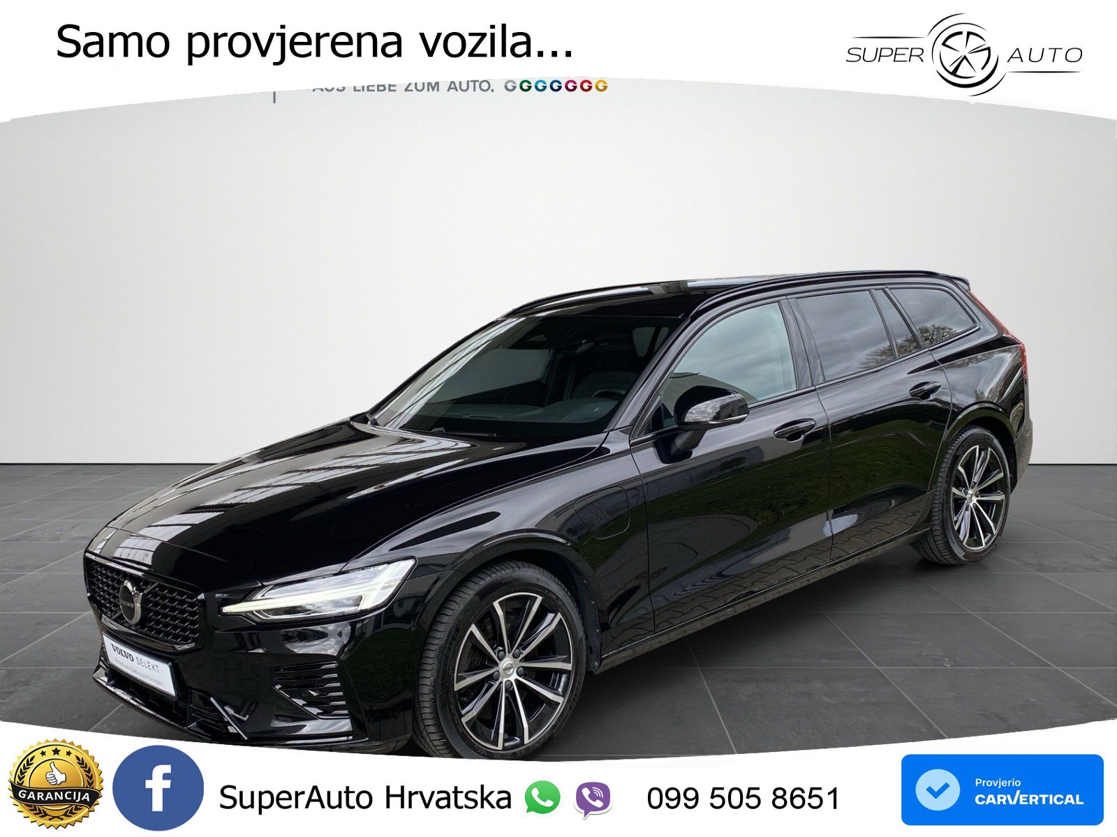 Volvo V60 2.0 T8 AWD Geartronic LED+GR SJED+ACC