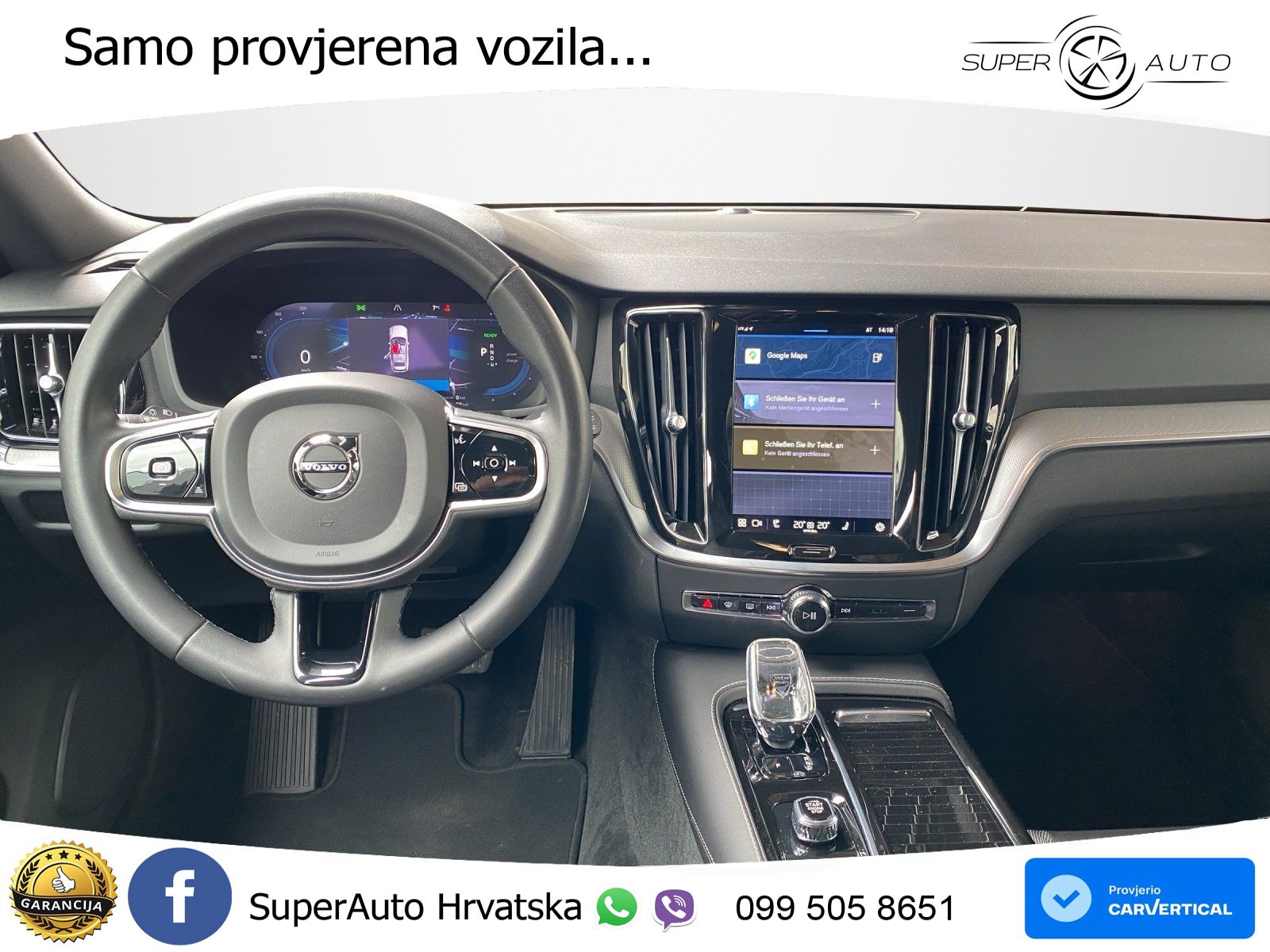 Volvo V60 2.0 T8 AWD Geartronic LED+GR SJED+ACC