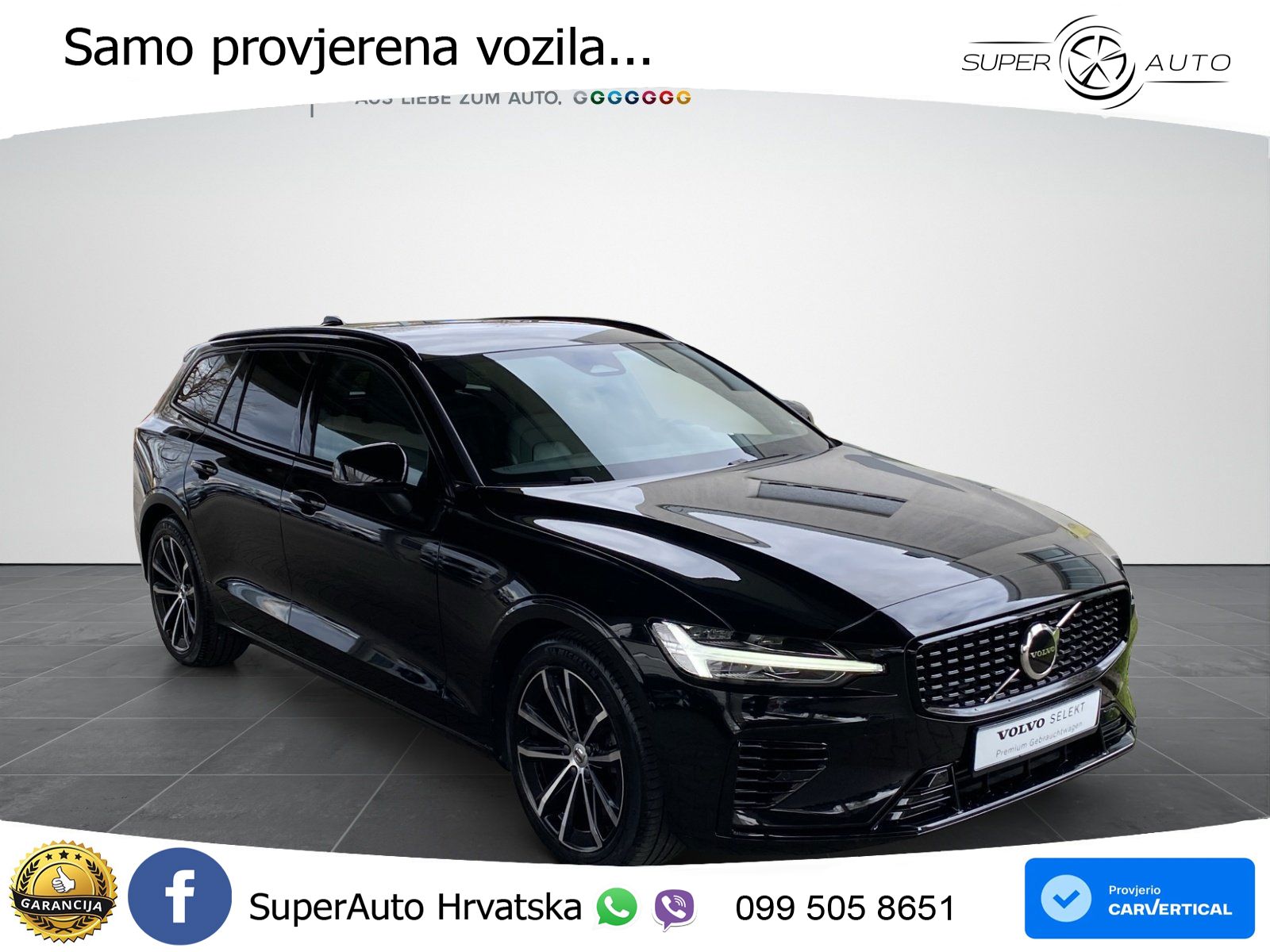 Volvo V60 2.0 T8 AWD Geartronic LED+GR SJED+ACC