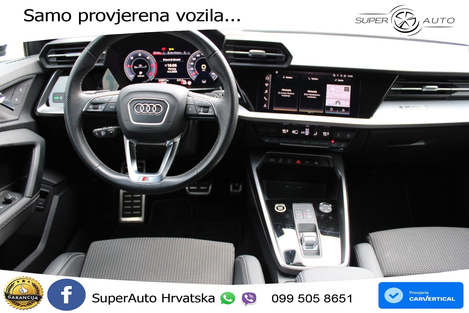 Audi A3 40 TDI (200 KS) quattro S tronic S line LED+GR SJED+ACC
