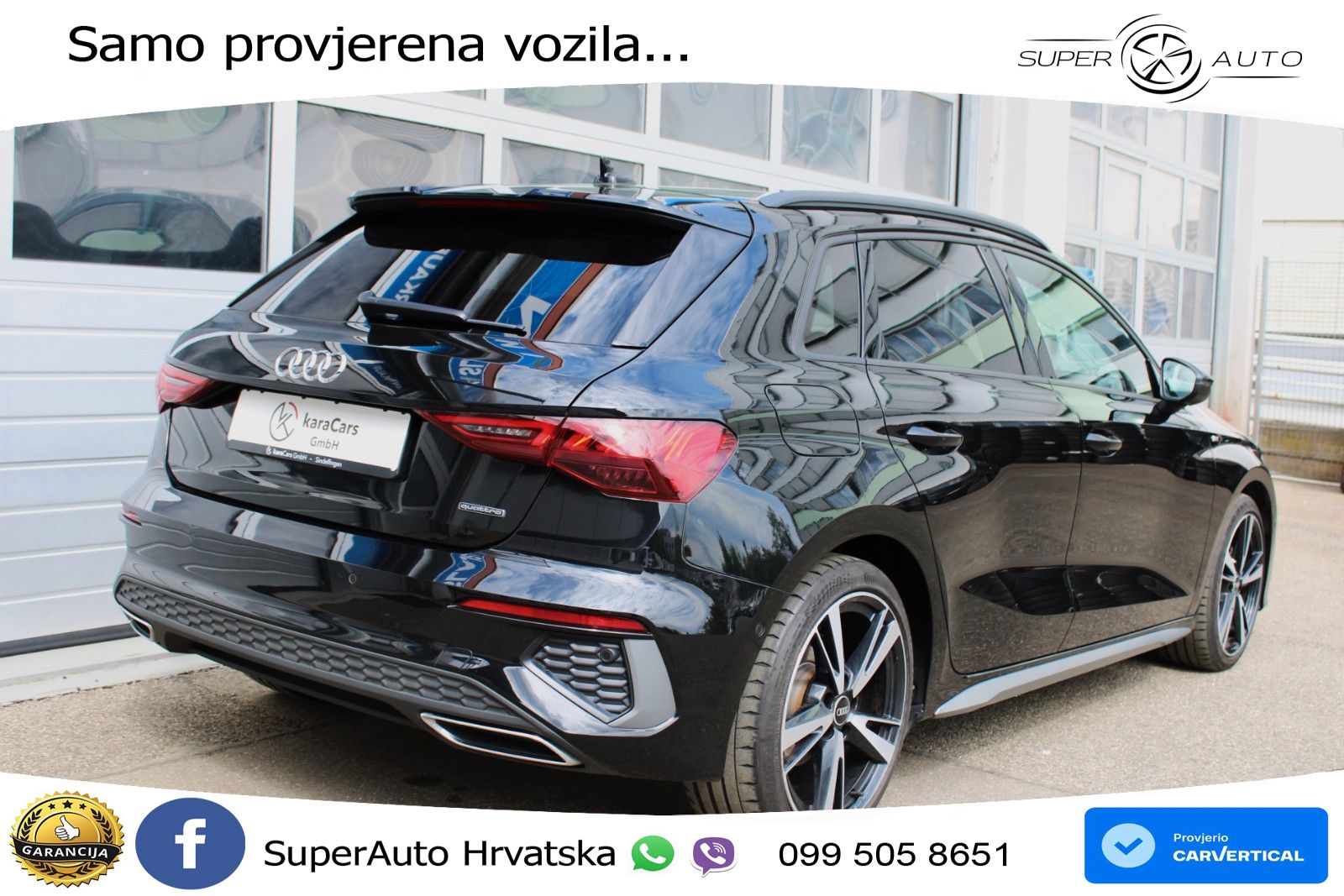 Audi A3 40 TDI (200 KS) quattro S tronic S line LED+GR SJED+ACC