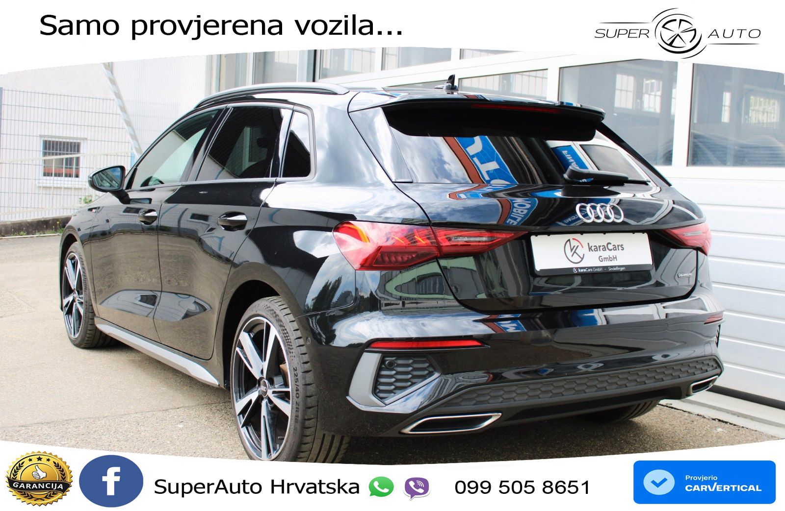 Audi A3 40 TDI (200 KS) quattro S tronic S line LED+GR SJED+ACC