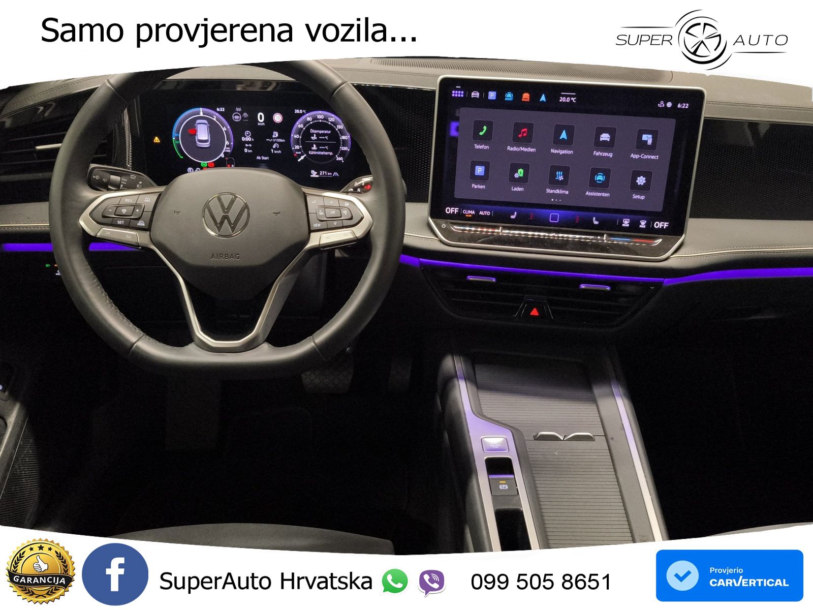 Volkswagen Passat Variant 1.5 TSI (204 KS) eHybrid DSG Business LED+GR SJED+ACC
