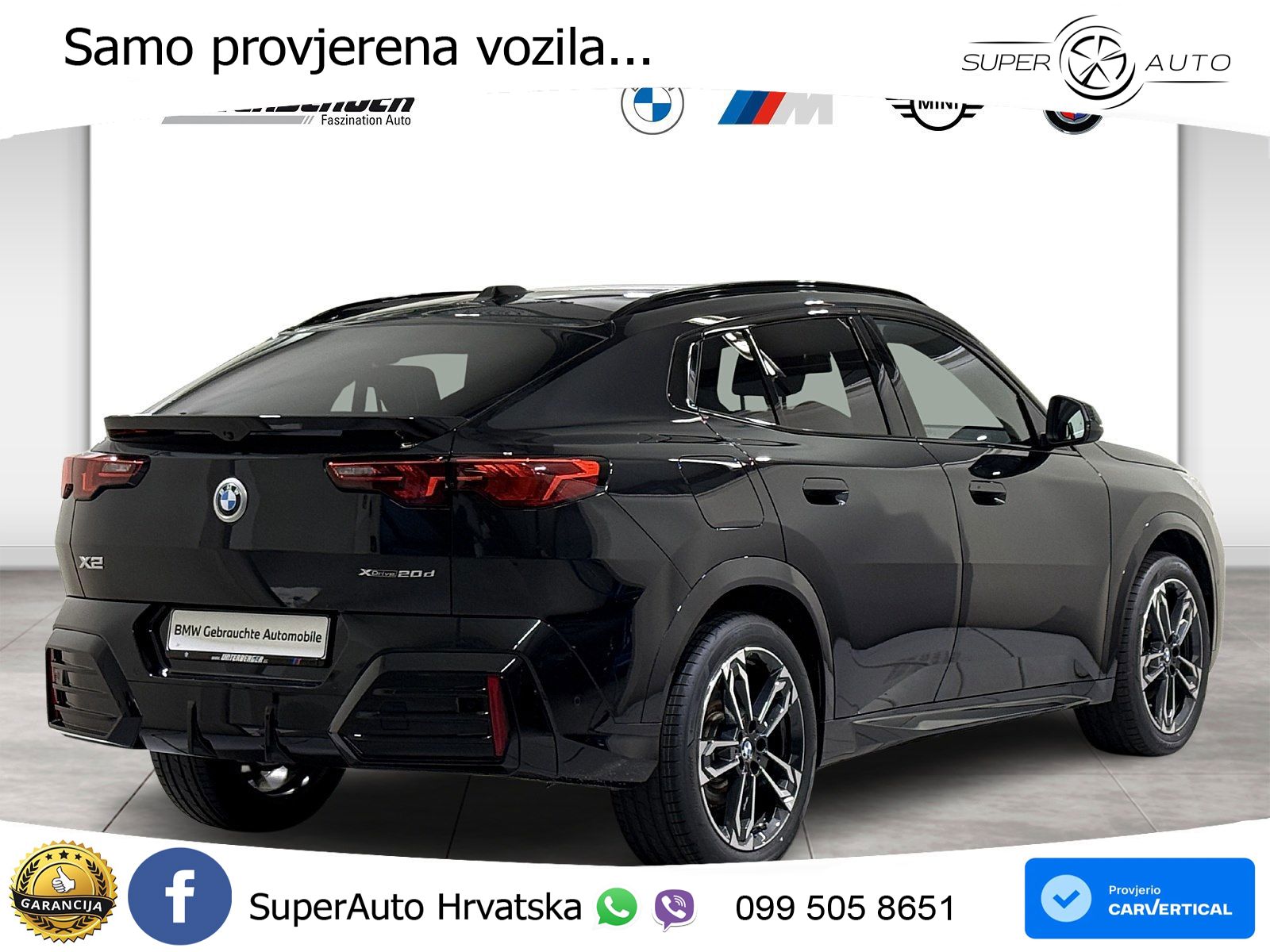 BMW X2 xDrive20d Steptronic M Sport LED+GR SJED+ACC