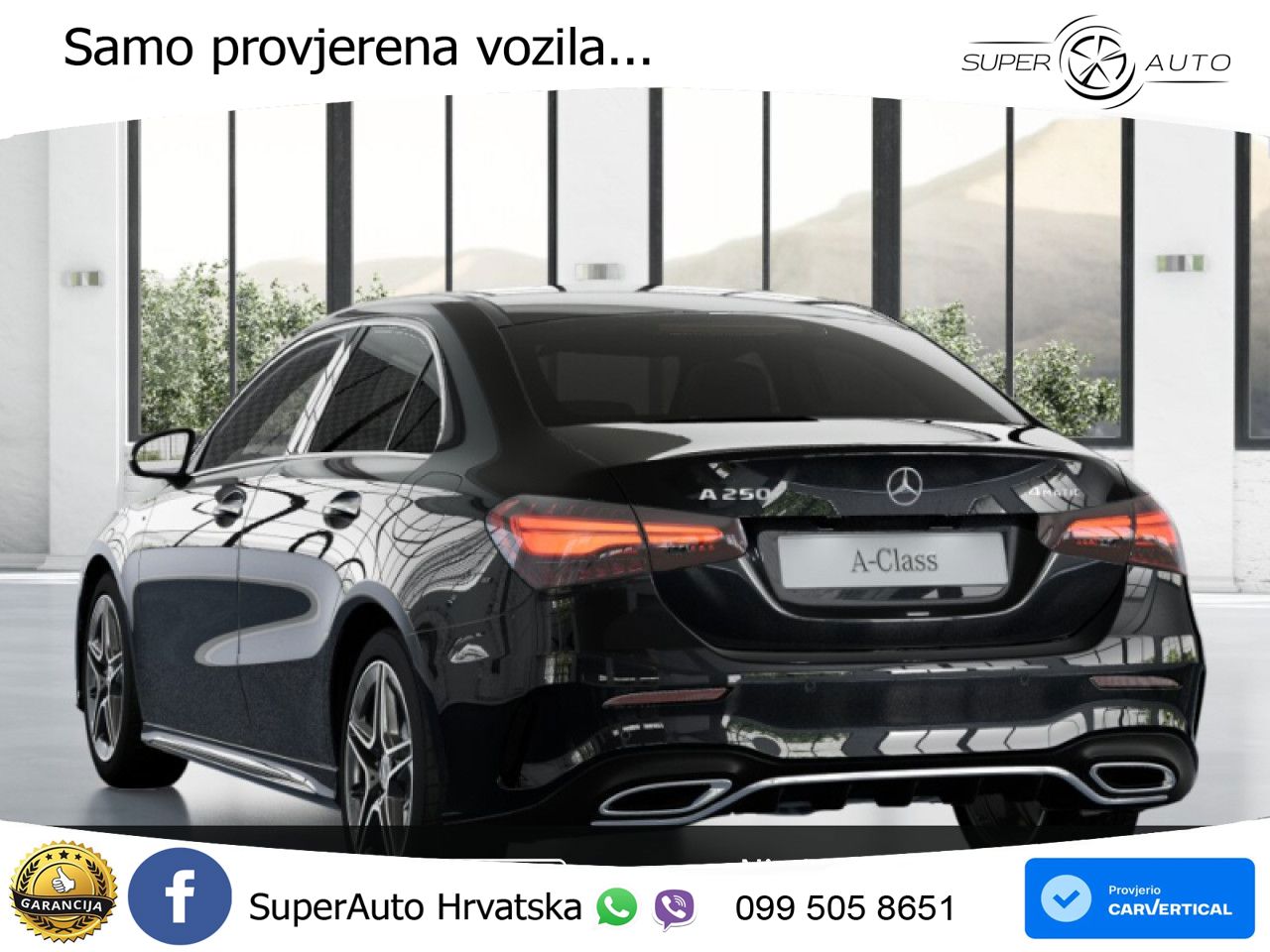 Mercedes-Benz A 250 4MATIC 8G-DCT AMG LED+GR SJED+ACC