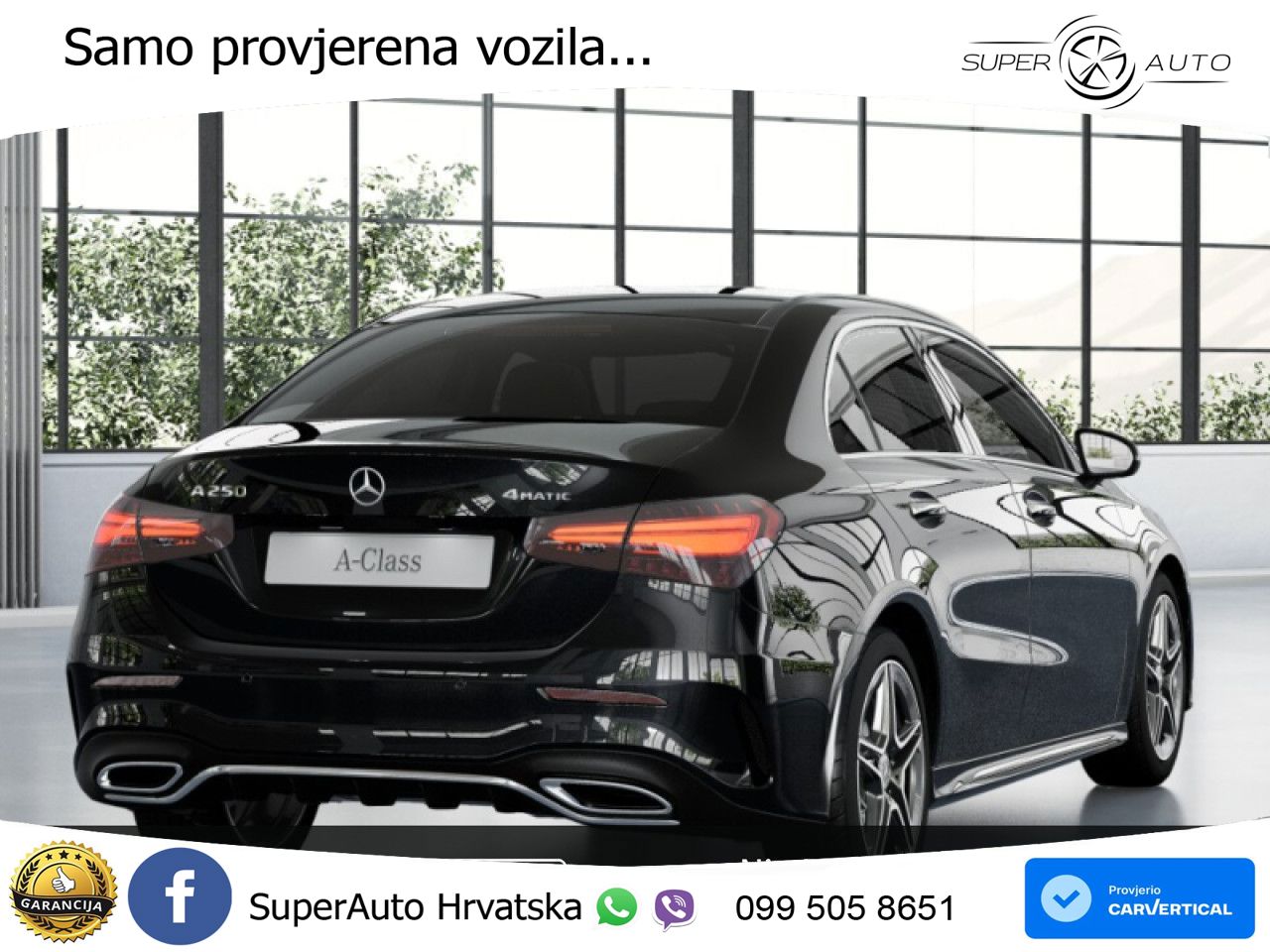 Mercedes-Benz A 250 4MATIC 8G-DCT AMG LED+GR SJED+ACC