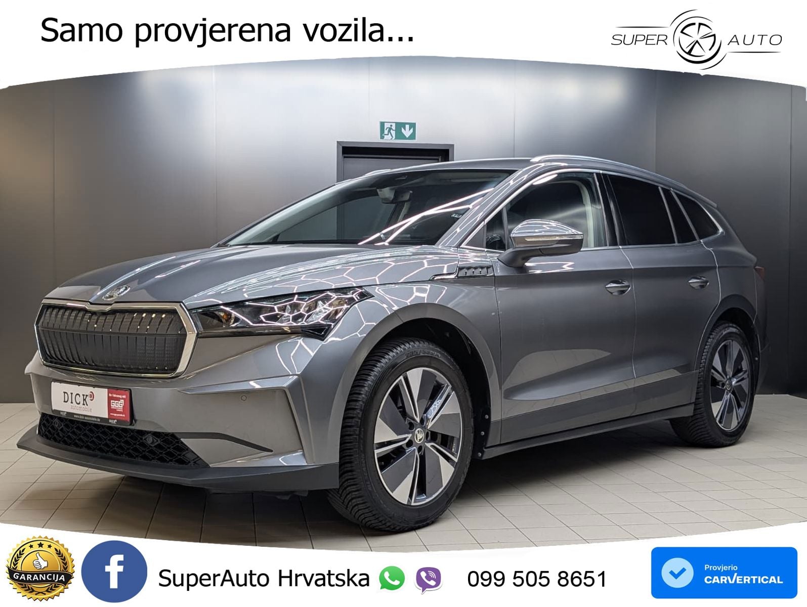 Škoda Enyaq 85x 82 kWh (286 KS) AWD Loft LED+GR SJED+ACC