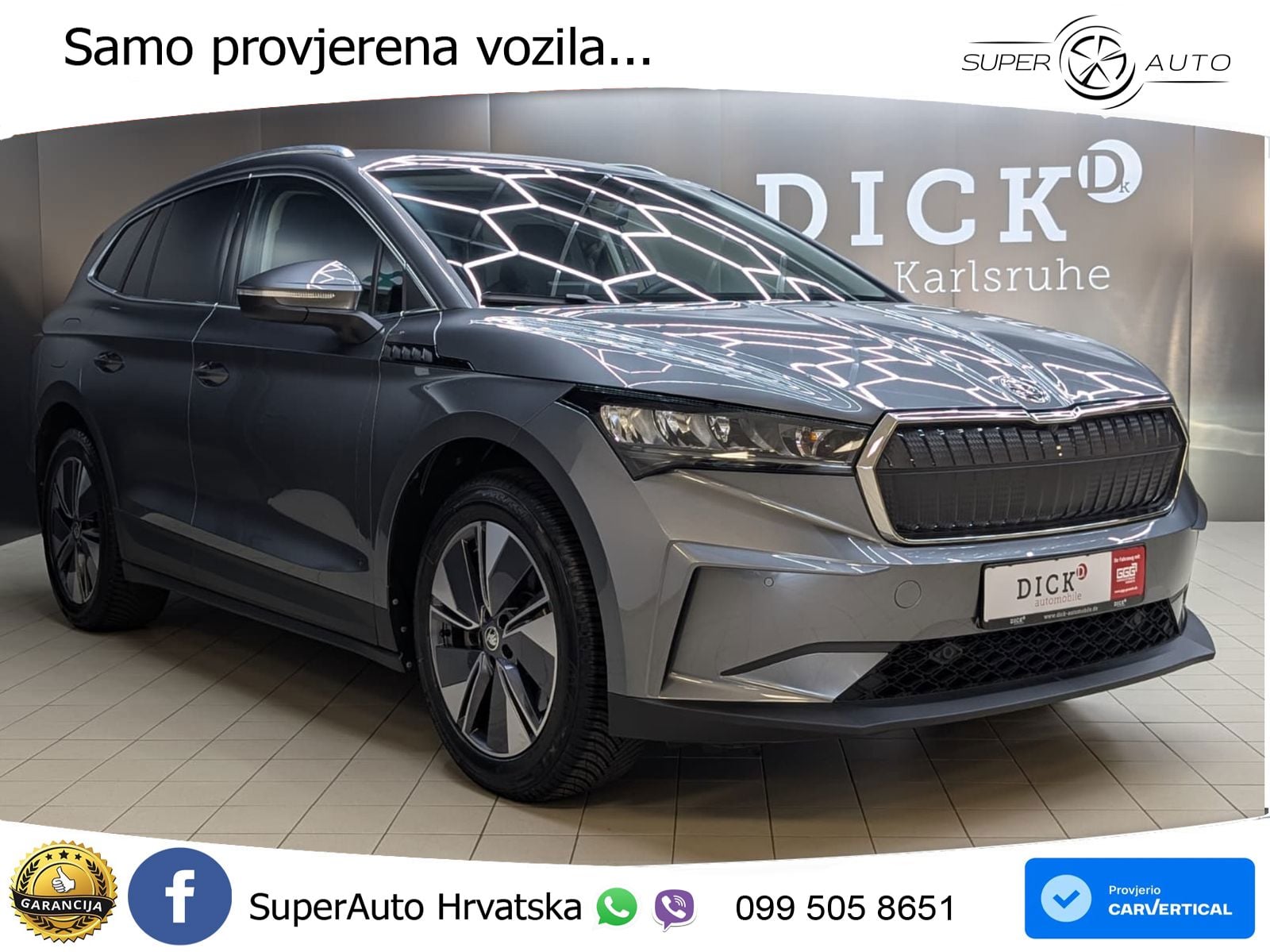 Škoda Enyaq 85x 82 kWh (286 KS) AWD Loft LED+GR SJED+ACC