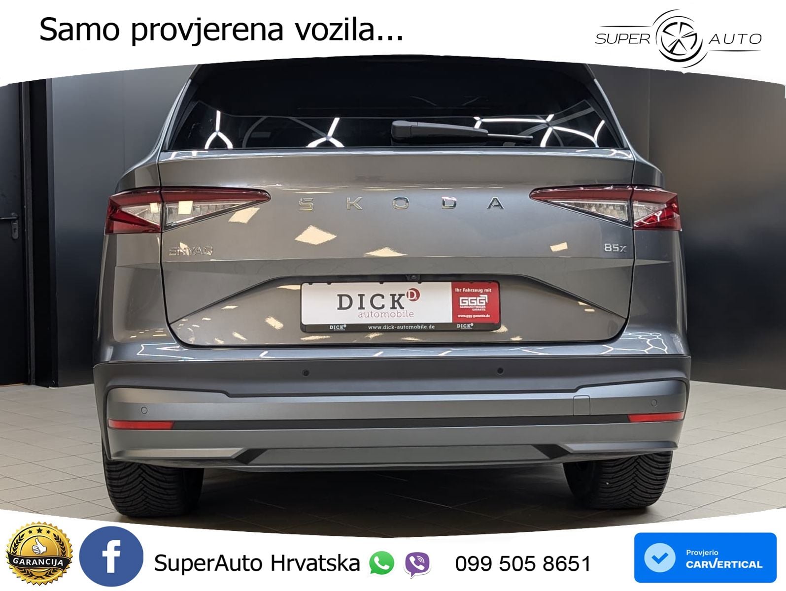 Škoda Enyaq 85x 82 kWh (286 KS) AWD Loft LED+GR SJED+ACC