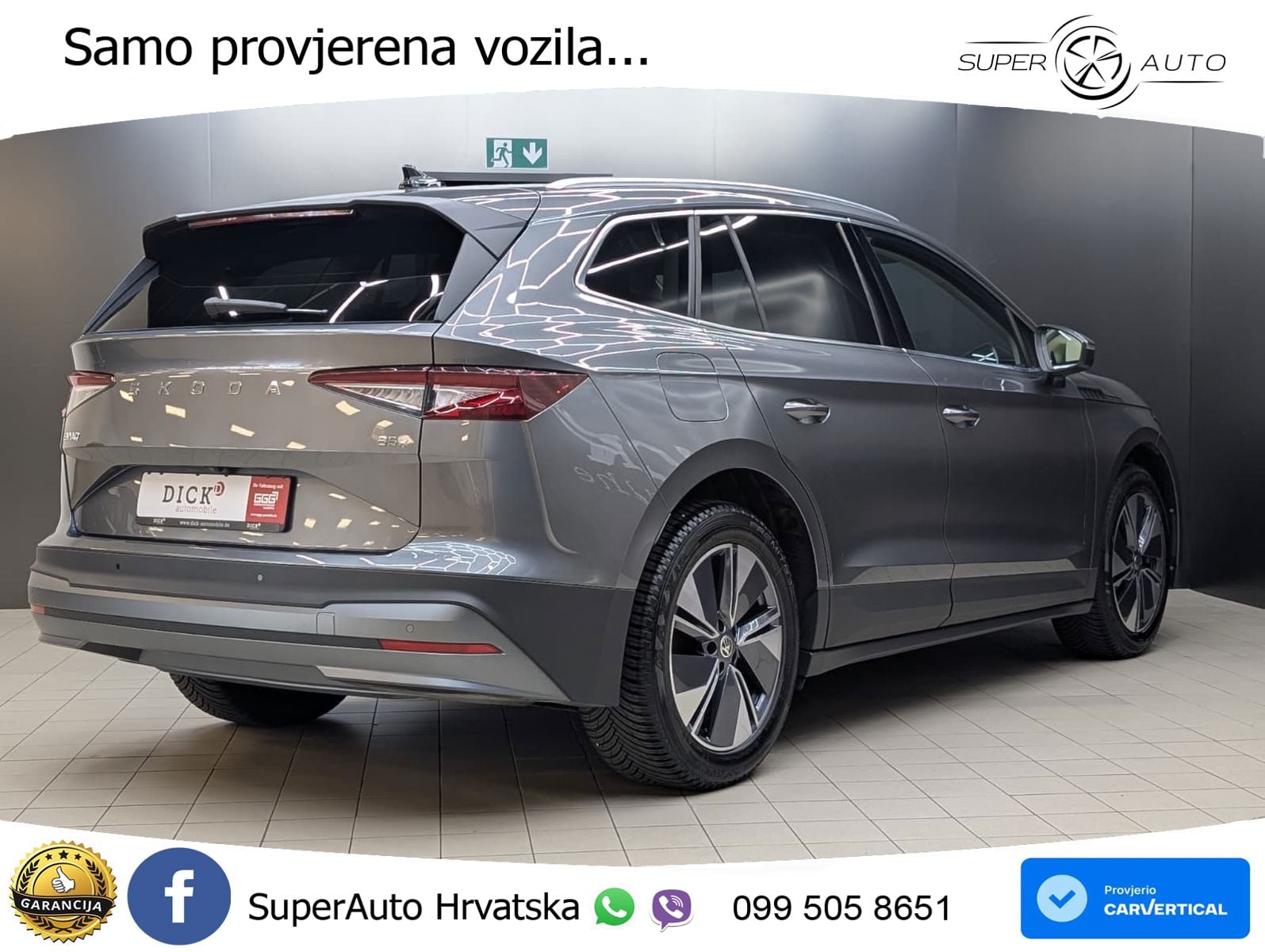 Škoda Enyaq 85x 82 kWh (286 KS) AWD Loft LED+GR SJED+ACC
