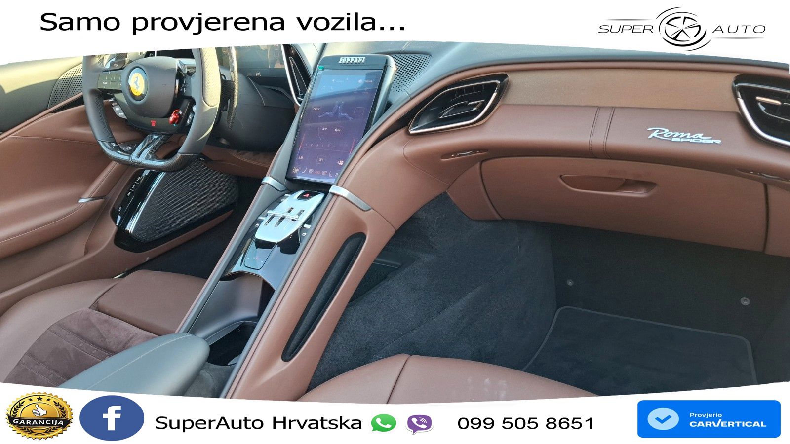 Ferrari Roma Spider 3.9 V8 (620 KS) F1 DCT LED+GR SJED+ACC