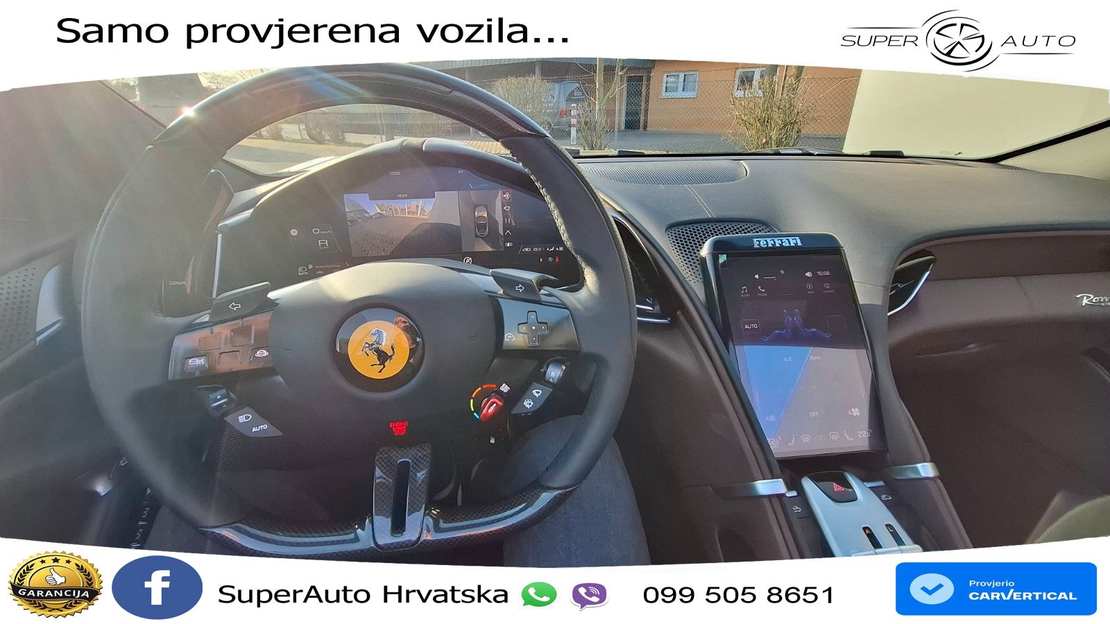 Ferrari Roma Spider 3.9 V8 (620 KS) F1 DCT LED+GR SJED+ACC