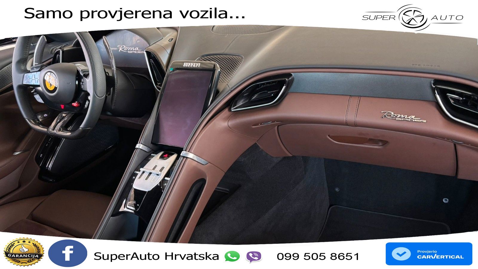 Ferrari Roma Spider 3.9 V8 (620 KS) F1 DCT LED+GR SJED+ACC