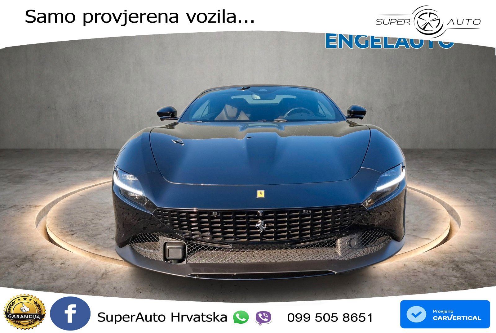 Ferrari Roma Spider 3.9 V8 (620 KS) F1 DCT LED+GR SJED+ACC