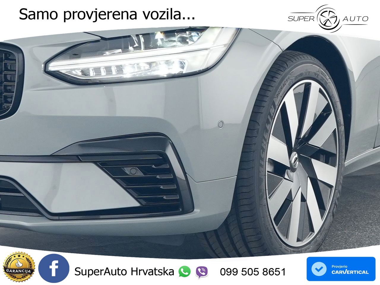 Volvo V90 Recharge T6 AWD Geartronic LED+GR SJED+ACC