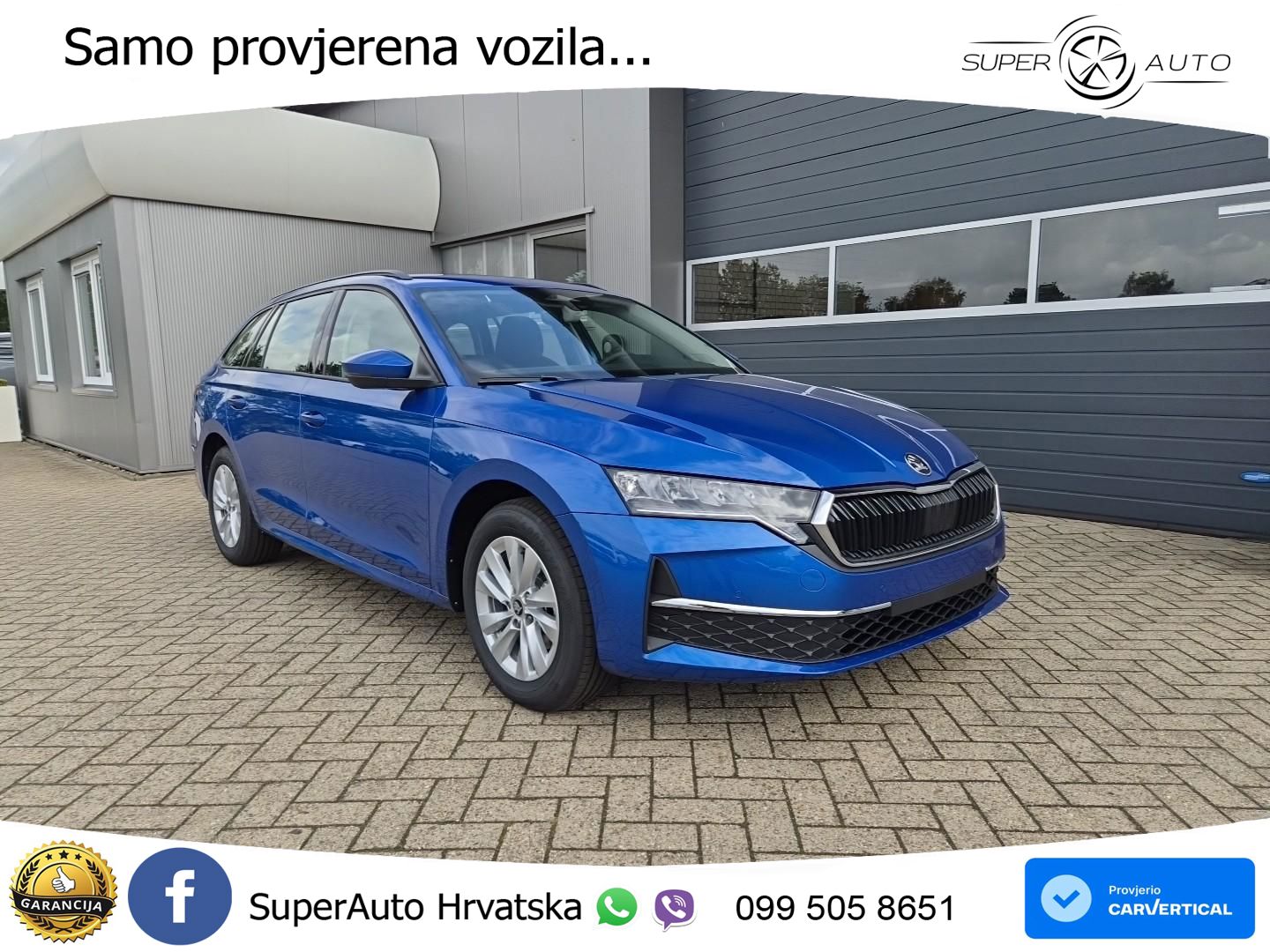 Škoda Octavia Combi 1.5 TSI (150 KS) DSG LED+GR SJED+ACC