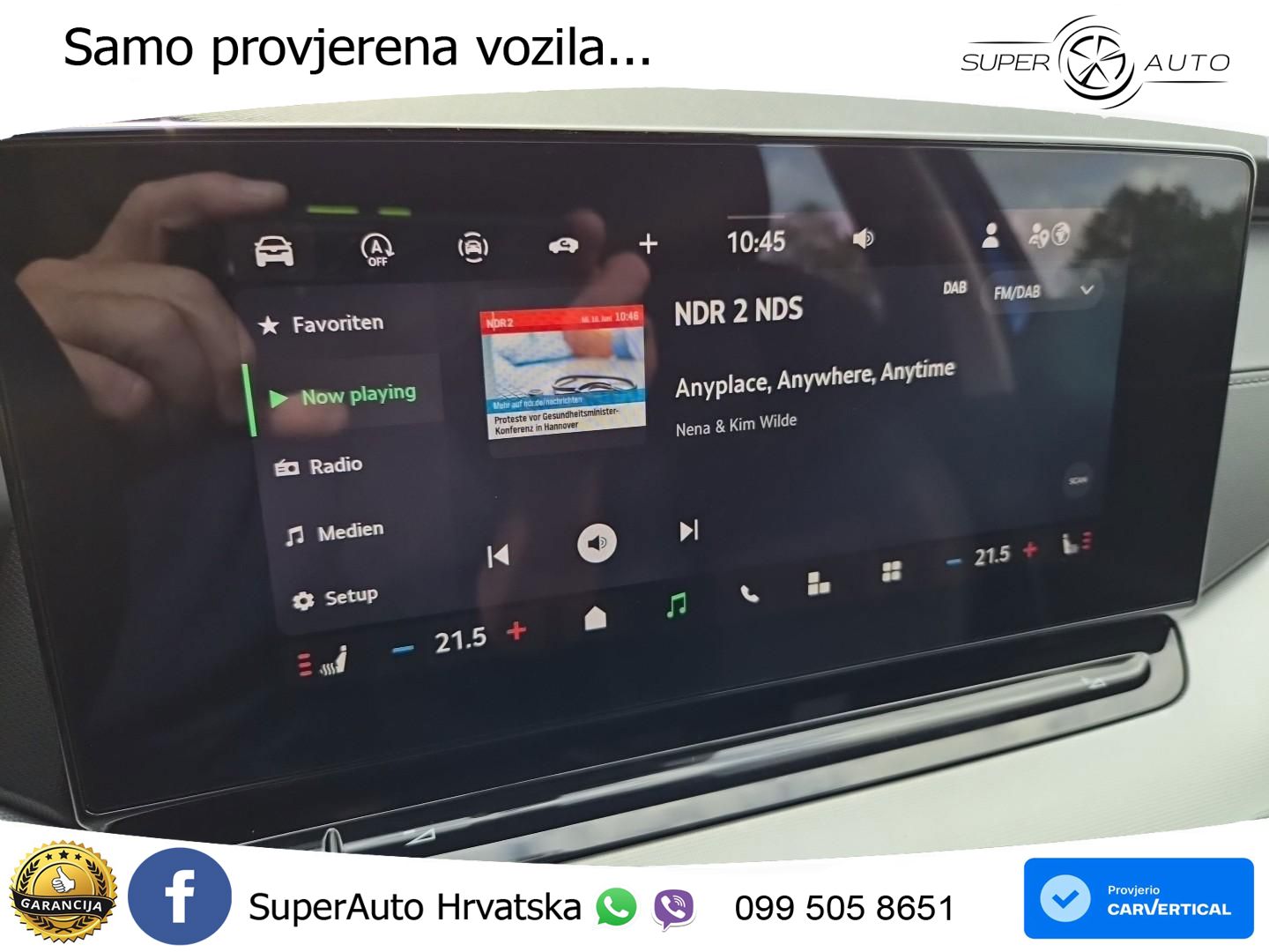 Škoda Octavia Combi 1.5 TSI (150 KS) DSG LED+GR SJED+ACC