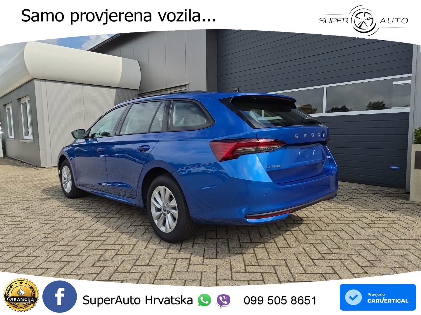 Škoda Octavia Combi 1.5 TSI (150 KS) DSG LED+GR SJED+ACC