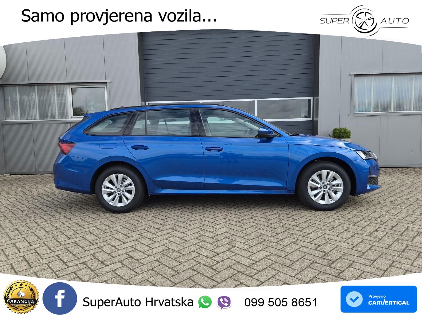 Škoda Octavia Combi 1.5 TSI (150 KS) DSG LED+GR SJED+ACC
