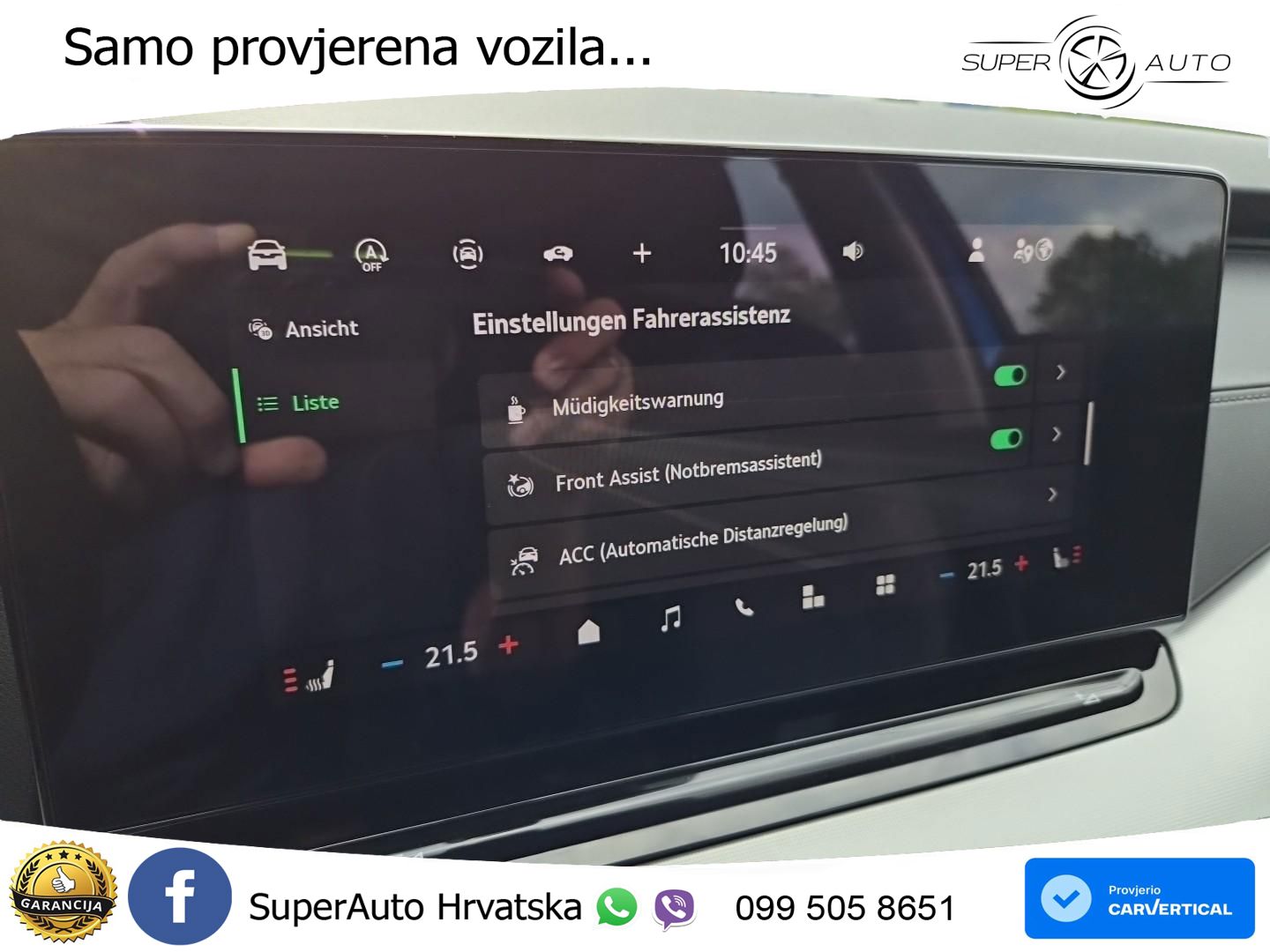 Škoda Octavia Combi 1.5 TSI (150 KS) DSG LED+GR SJED+ACC