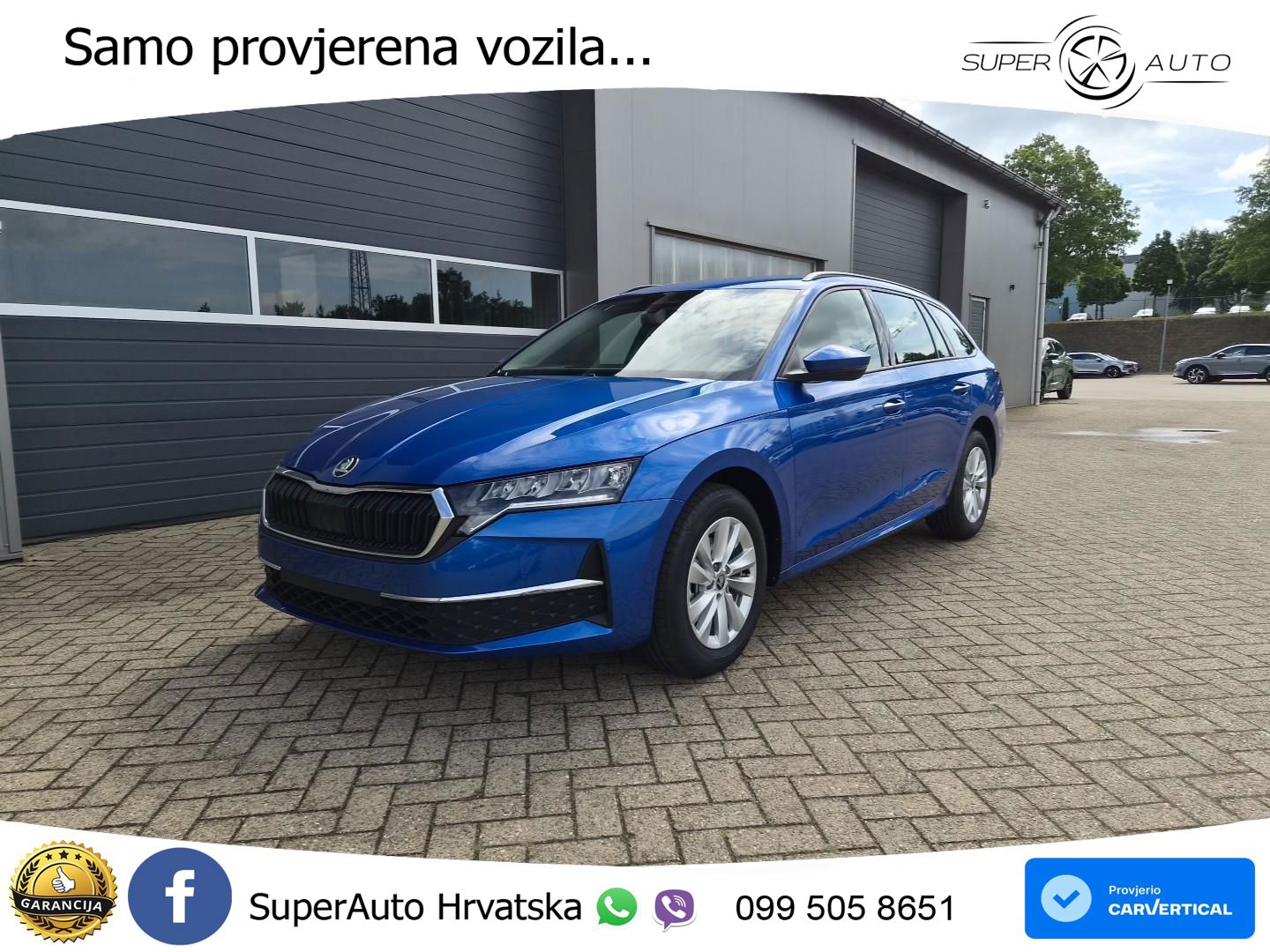 Škoda Octavia Combi 1.5 TSI (150 KS) DSG LED+GR SJED+ACC